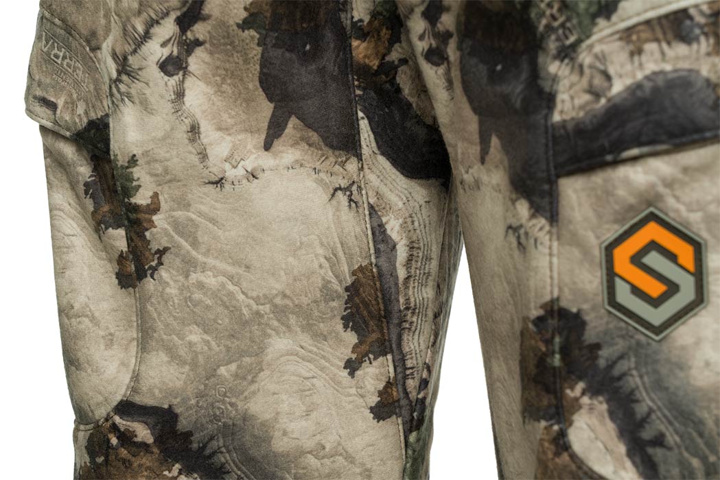 Helix Pant thigh gusset