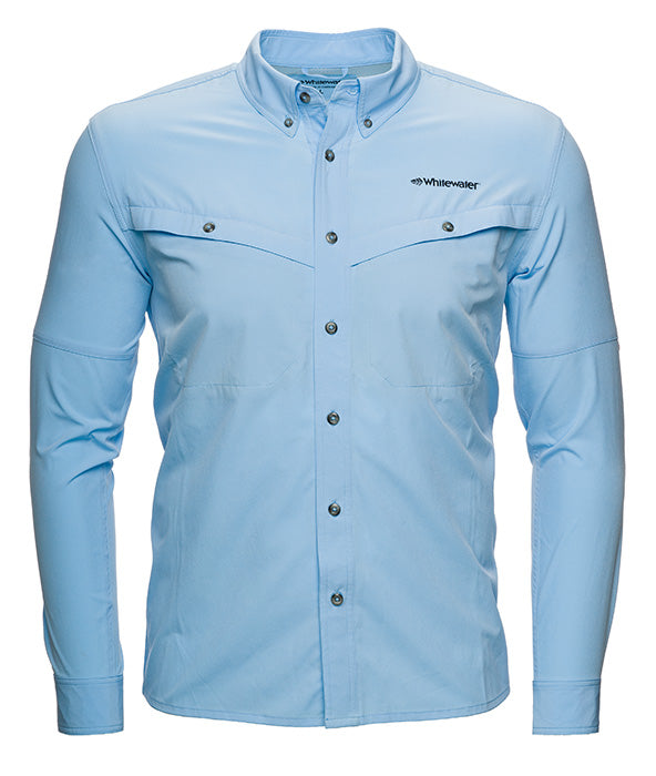 Whitewater Rapids Long Sleeve Fishing Shirt