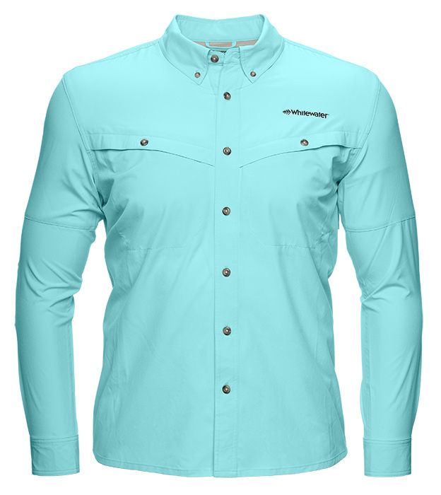 Whitewater Rapids Long Sleeve Fishing Shirt - Sale
