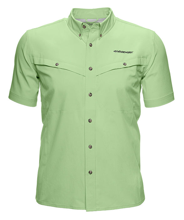 Whitewater Rapids Short Sleeve Fishing Shirt - Sale