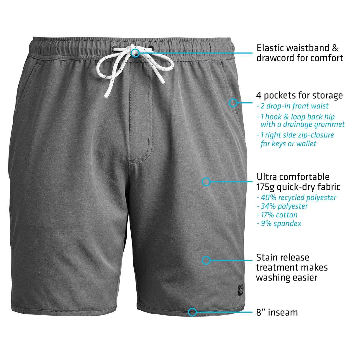 Whitewater Flats Short