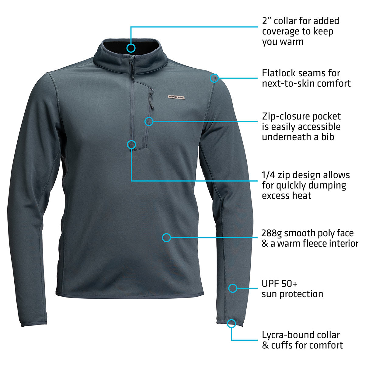 Whitewater Beacon 1/4 Zip Shirt