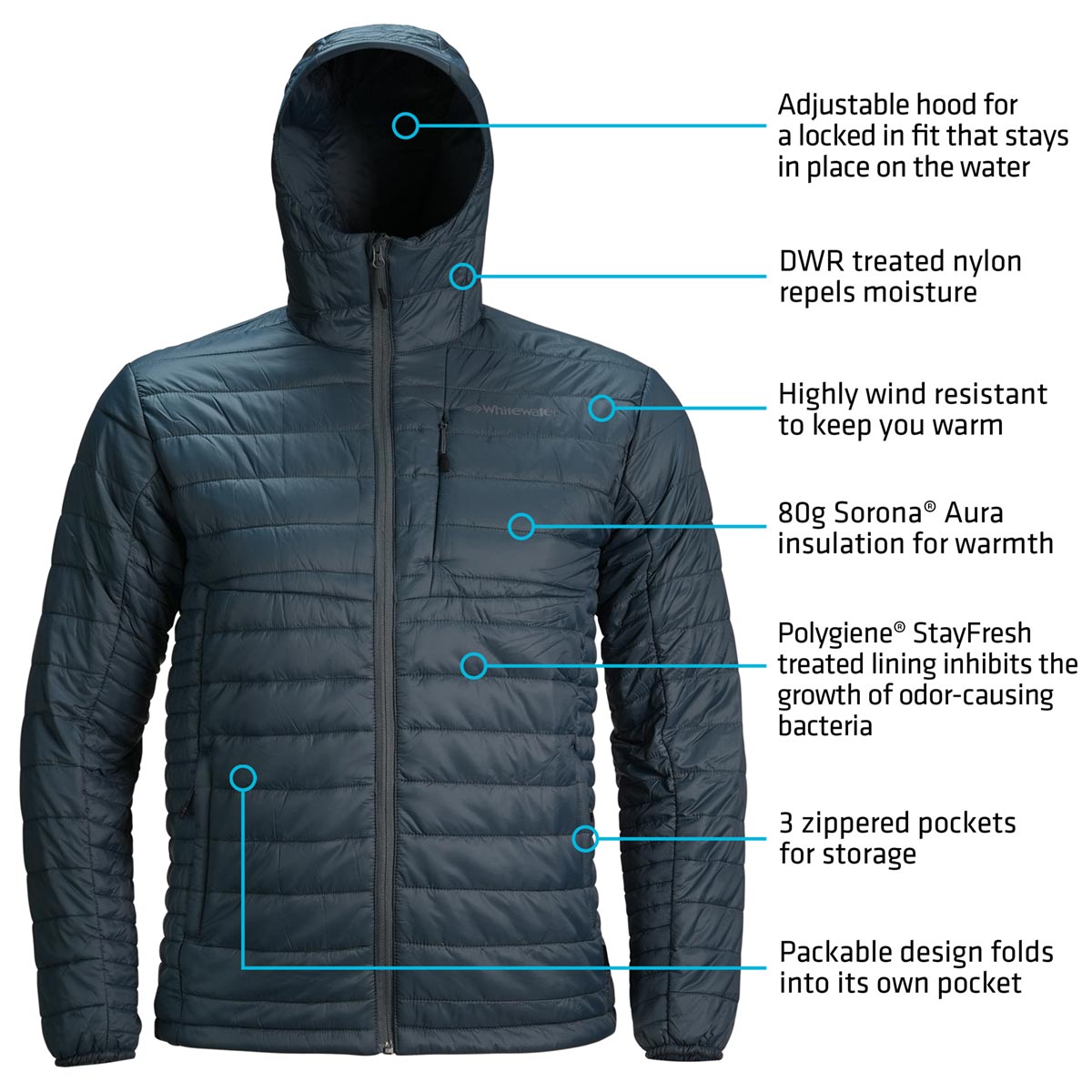 Whitewater Thermoclyne Hooded Jacket