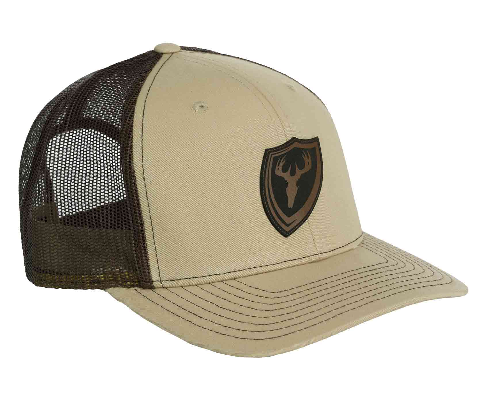 Blocker Leather Logo Patch Hat
