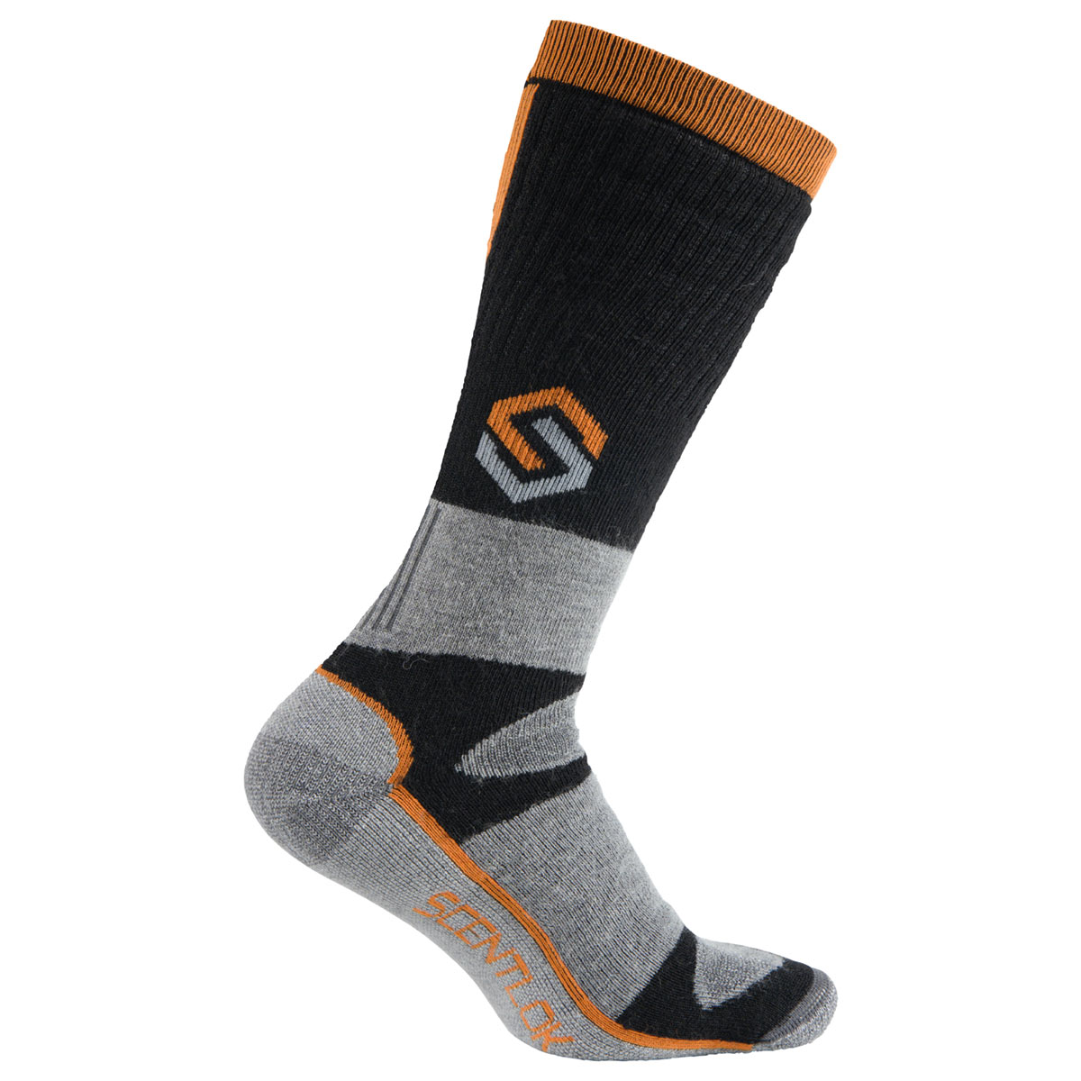 Midweight Merino Boot Sock - Black