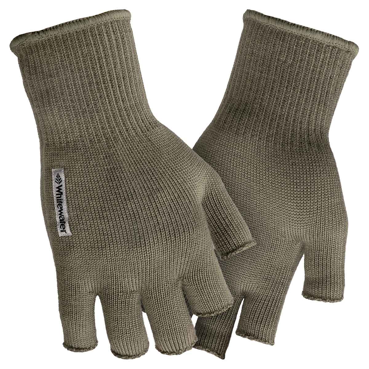 Whitewater Merino Wool Half-Fingered Glove