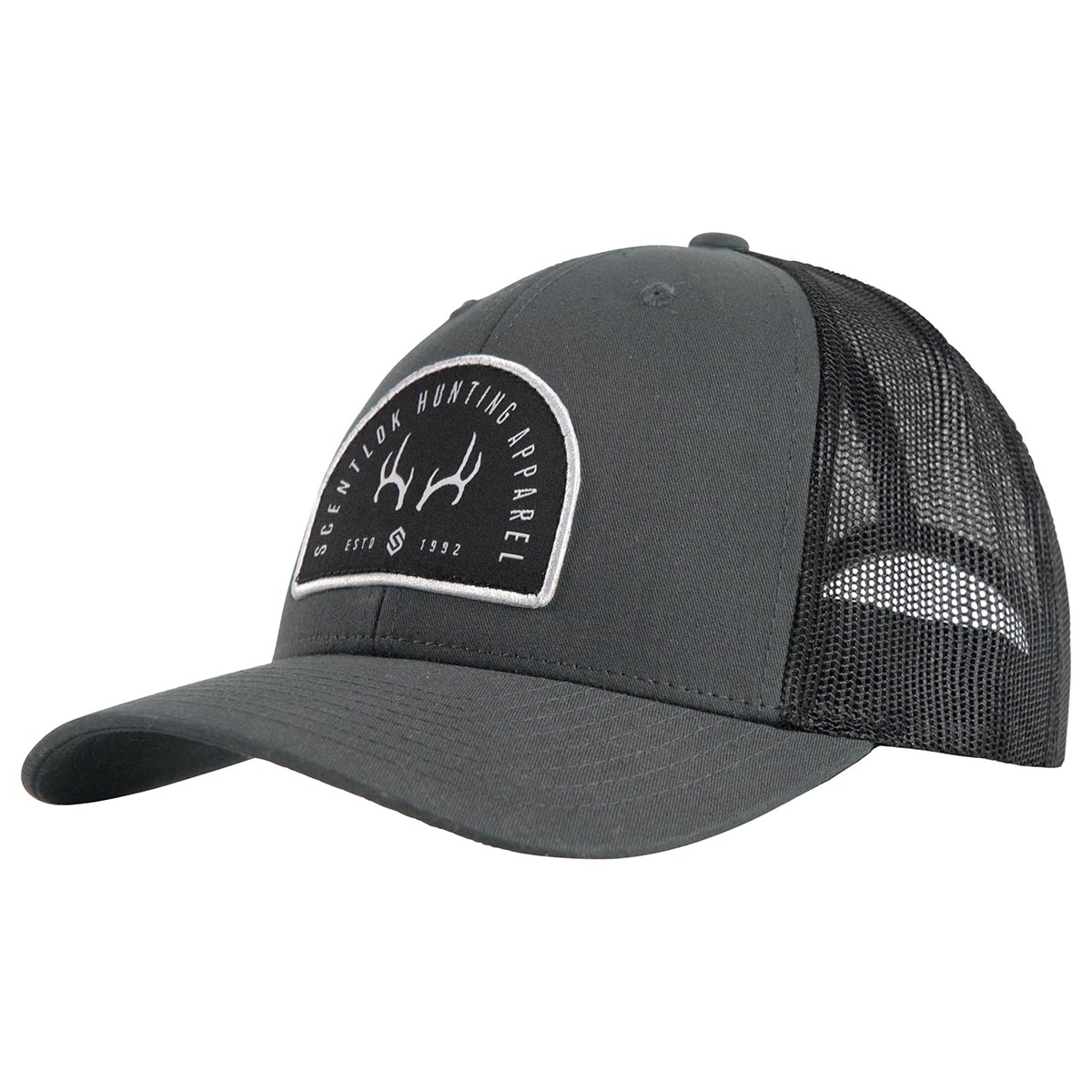 ScentLok Antler Patch Hat left facing