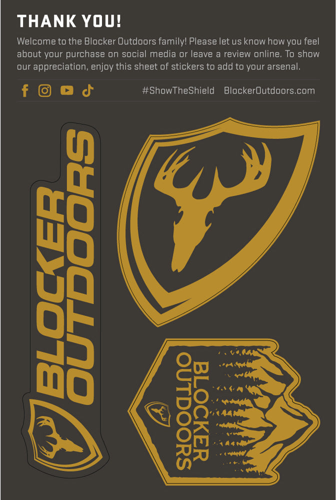 Blocker Custom Sticker Sheet