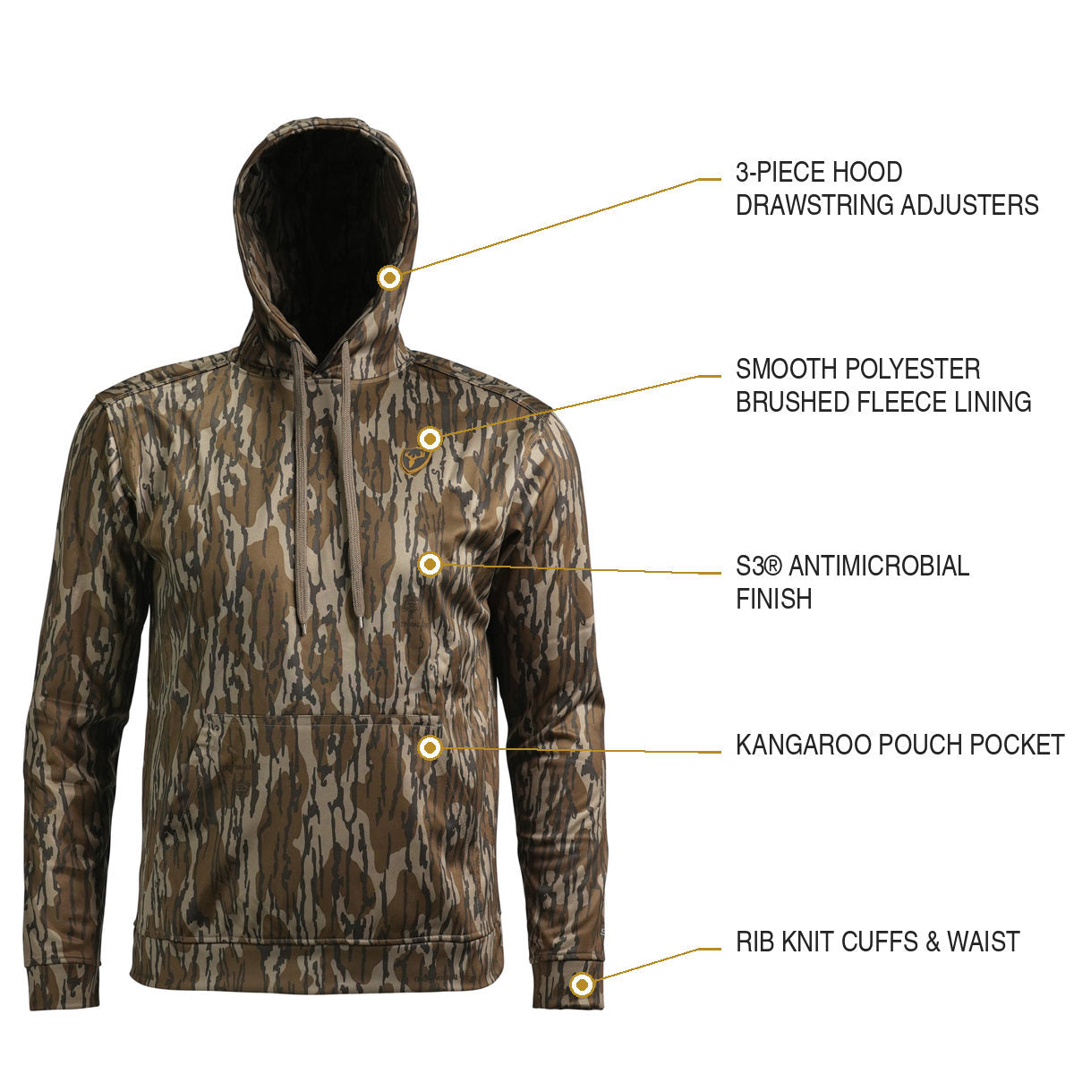 Shield Performance Fleece Hoodie