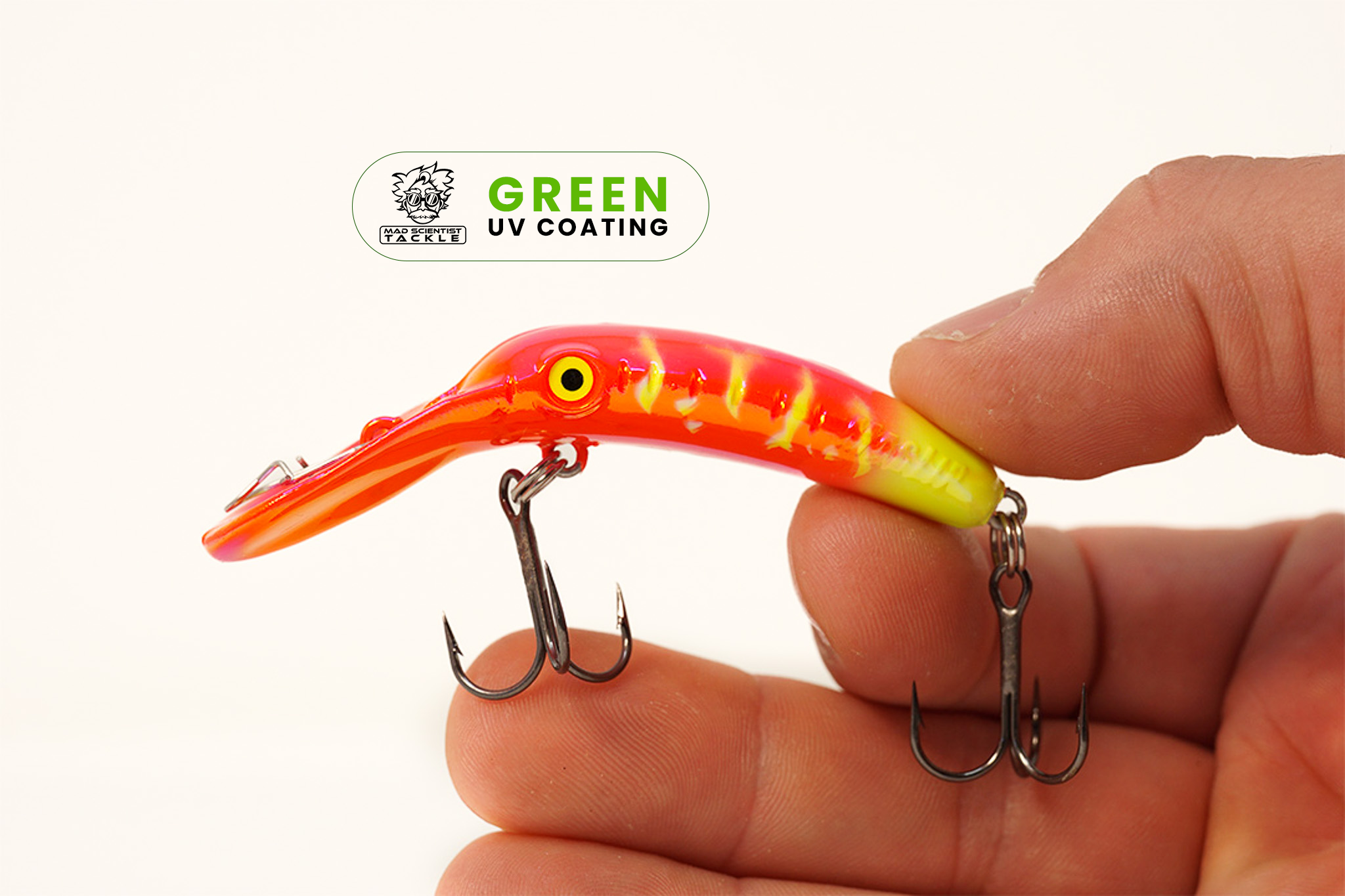 Yakima Cow Girl 3" Mag Lip - Mad Scientist Technology Green UV Coating