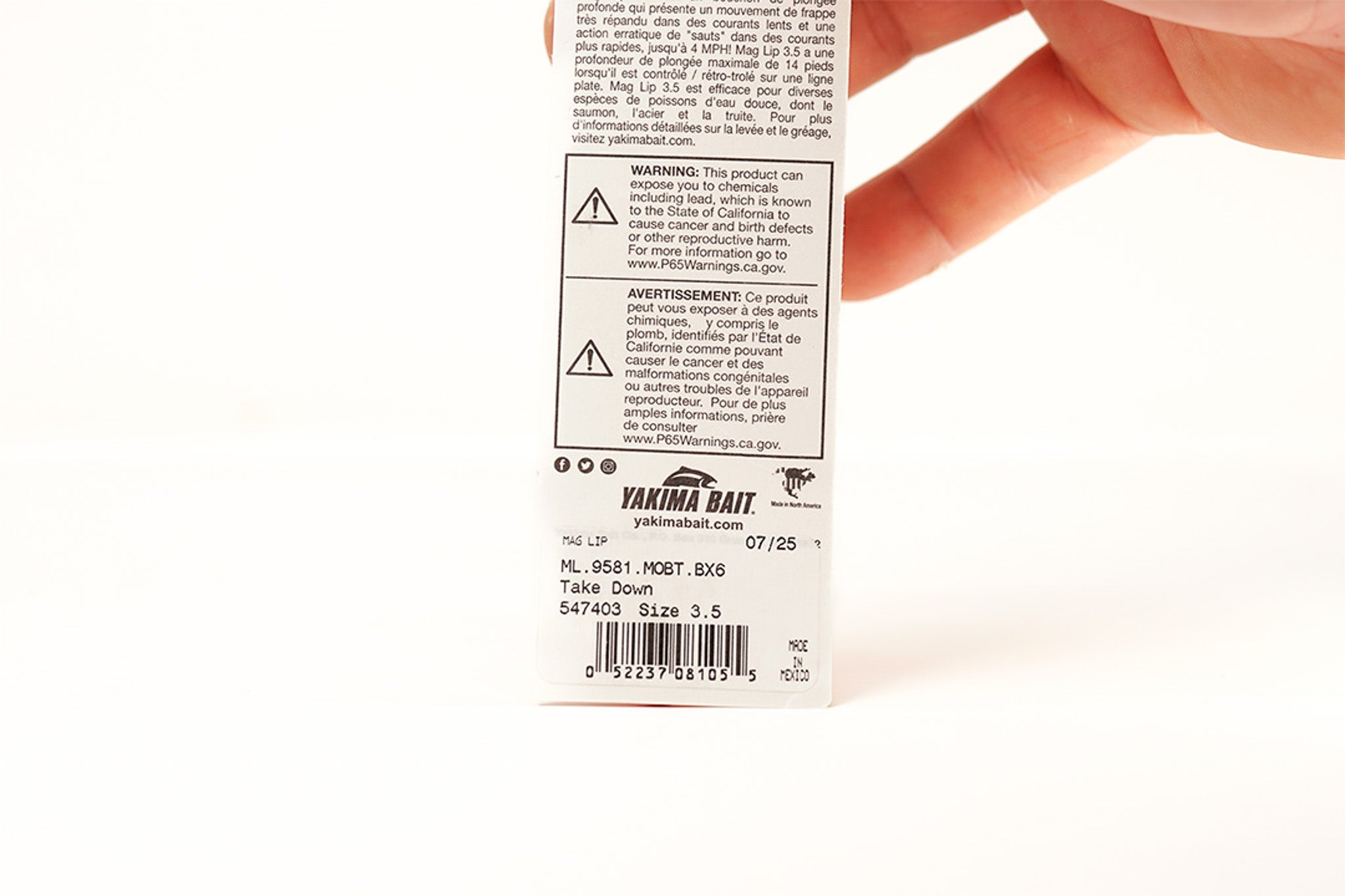 Yakima Take Down 3.5" Mag Lip - Mad Scientist Technology Green UV Coating