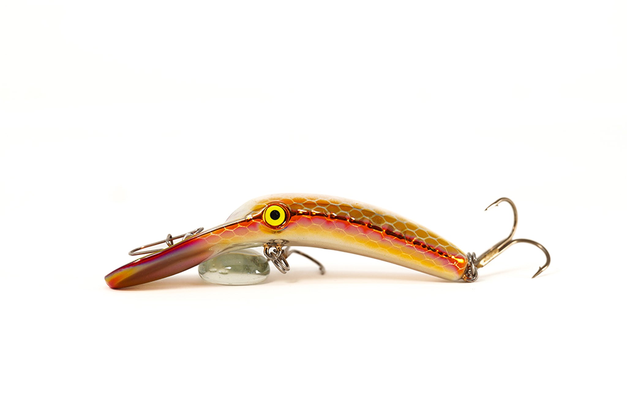 Yakima Met Orange Pirate 3.5" Mag Lip - Mad Scientist Technology Red UV Coating