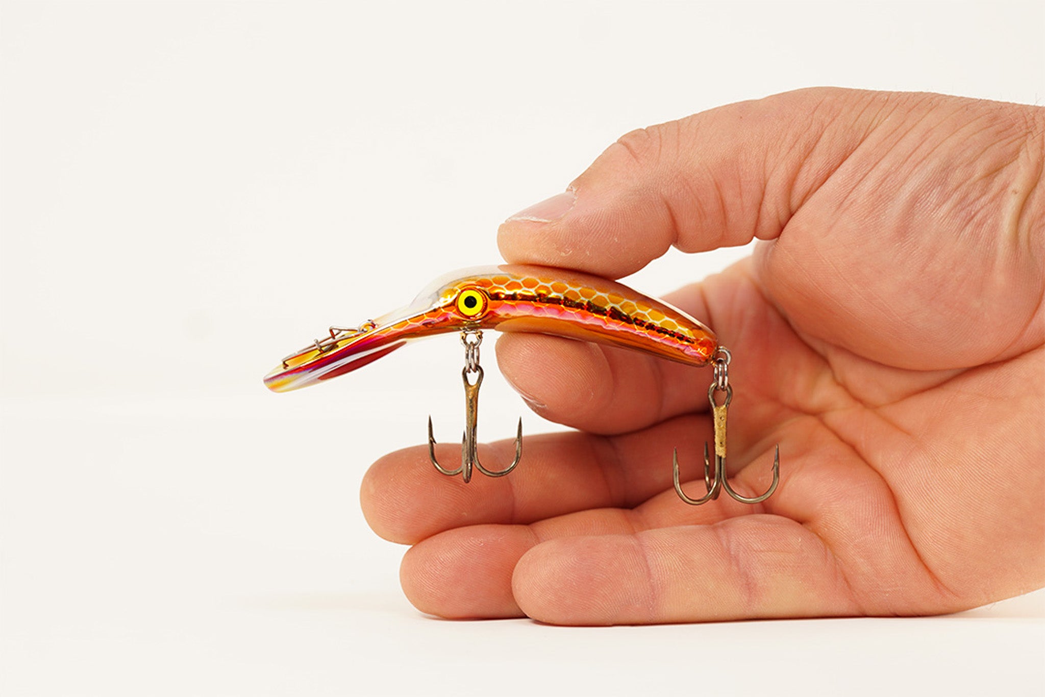 Yakima Met Orange Pirate 3.5" Mag Lip - Mad Scientist Technology Red UV Coating