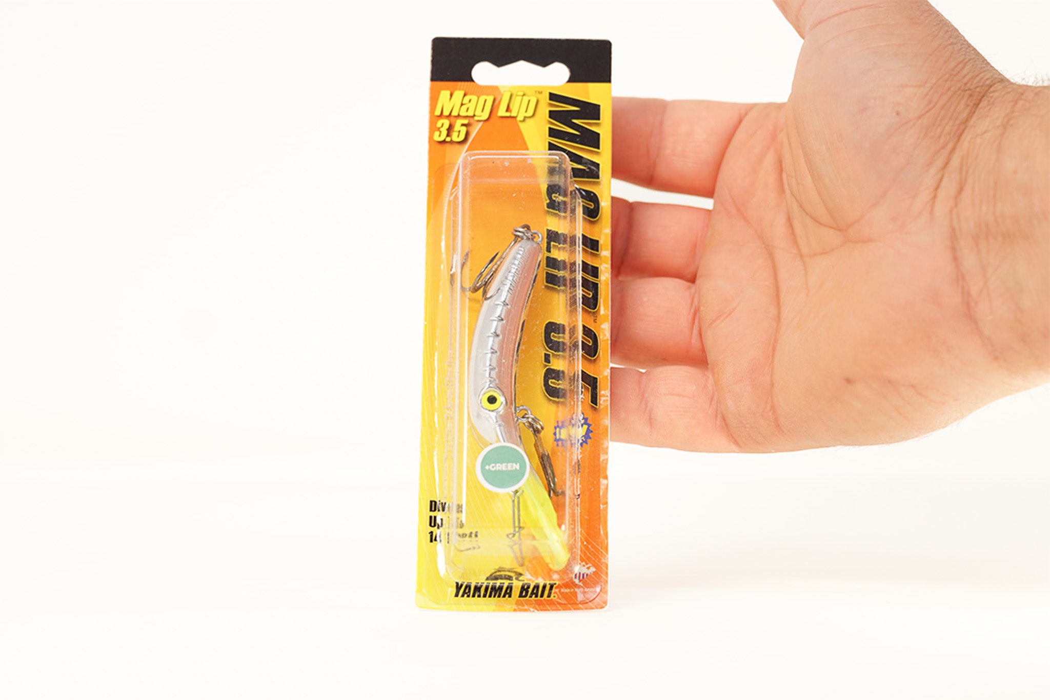 Yakima Lemon Head 3.5" Mag Lip - Mad Scientist Technology Green UV Coating