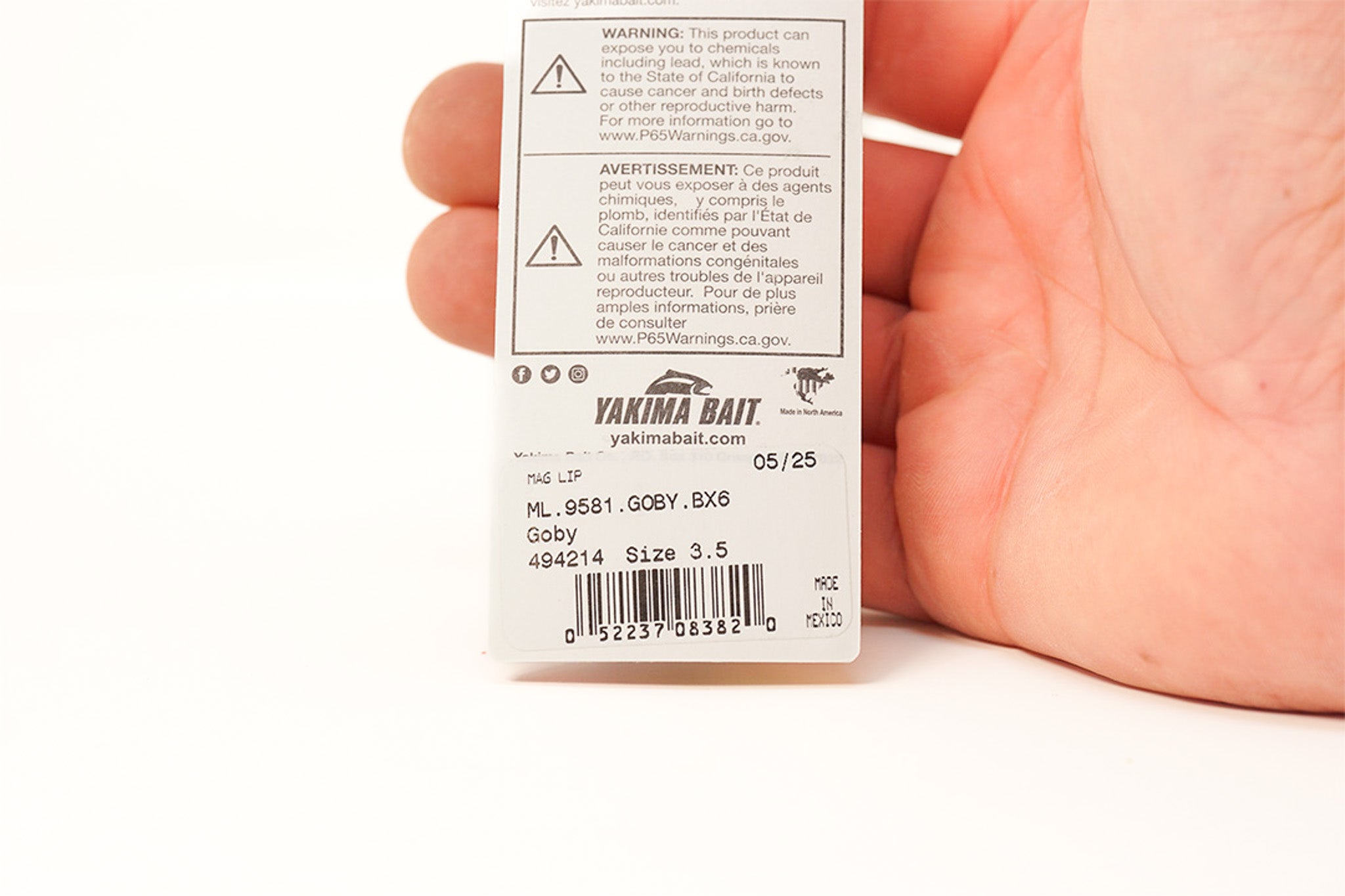 Yakima Goby 3.5" Mag Lip - Mad Scientist Technology Pink UV Coating