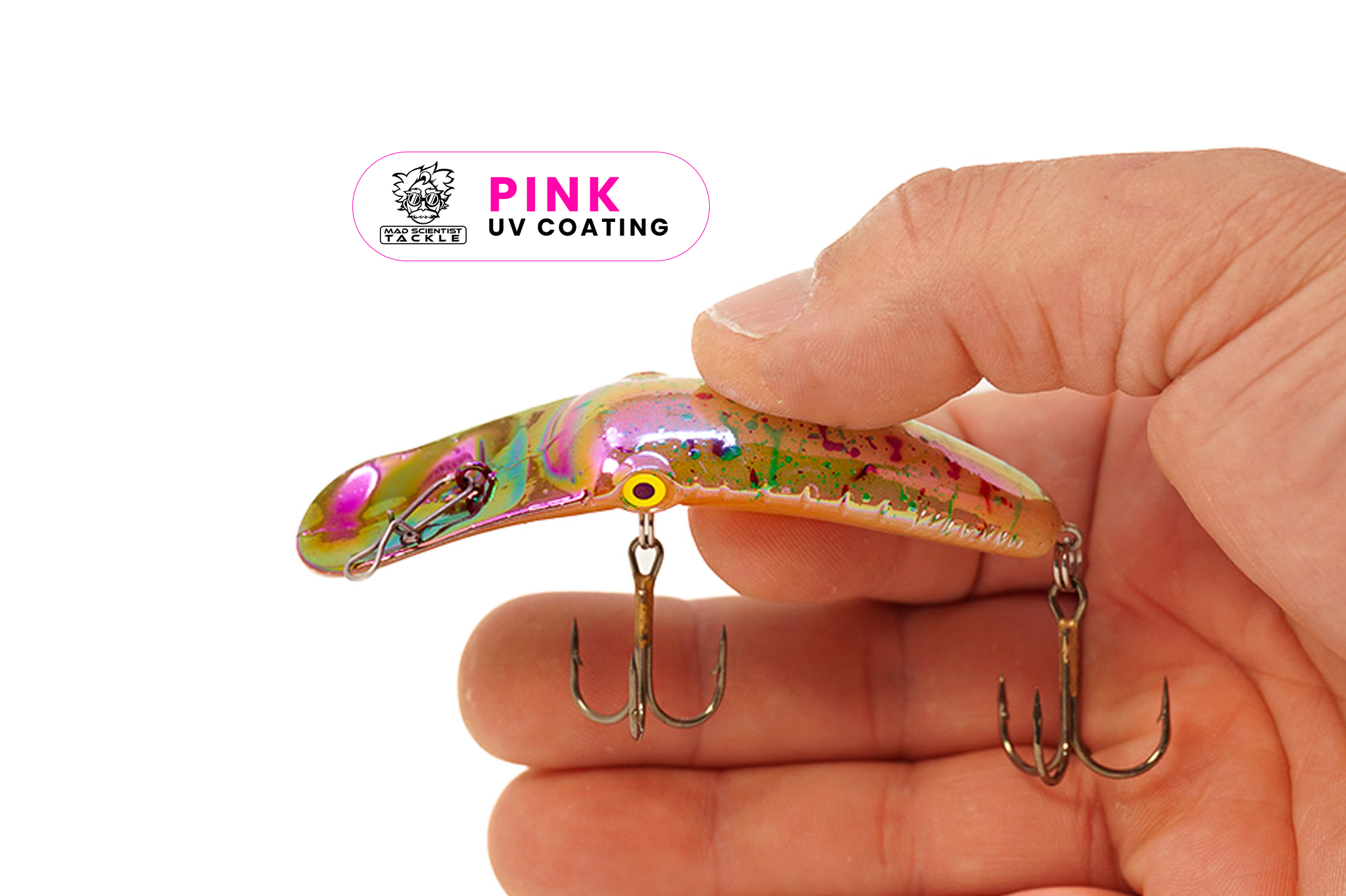 Yakima Goby 3.5" Mag Lip - Mad Scientist Technology Pink UV Coating