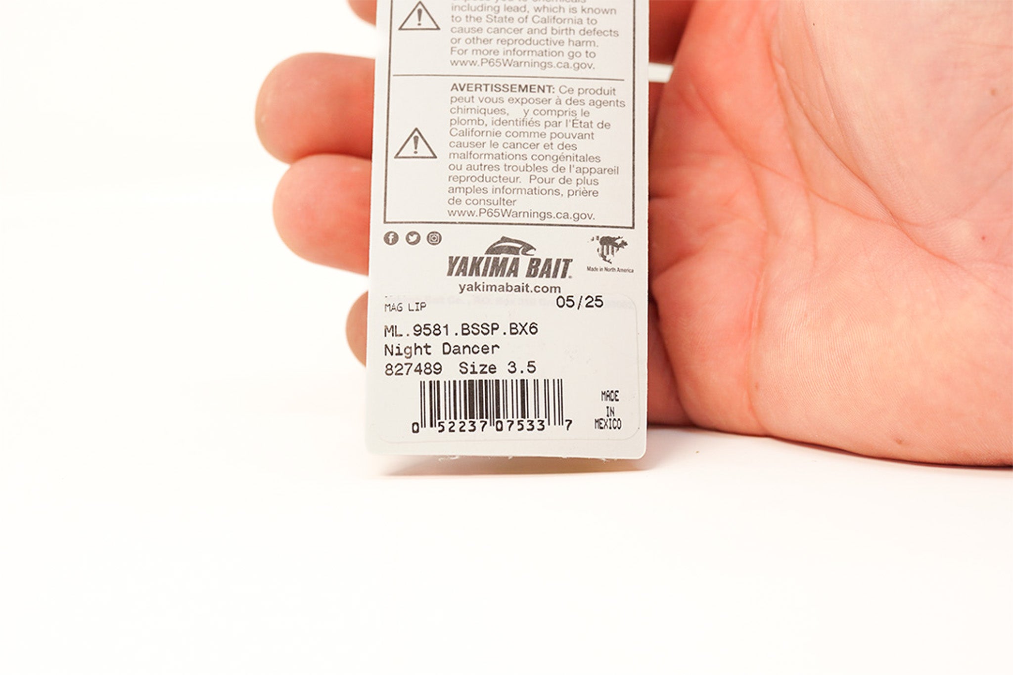 Yakima Night Dancer 3.5" Mag Lip - Mad Scientist Technology Pink UV Coating