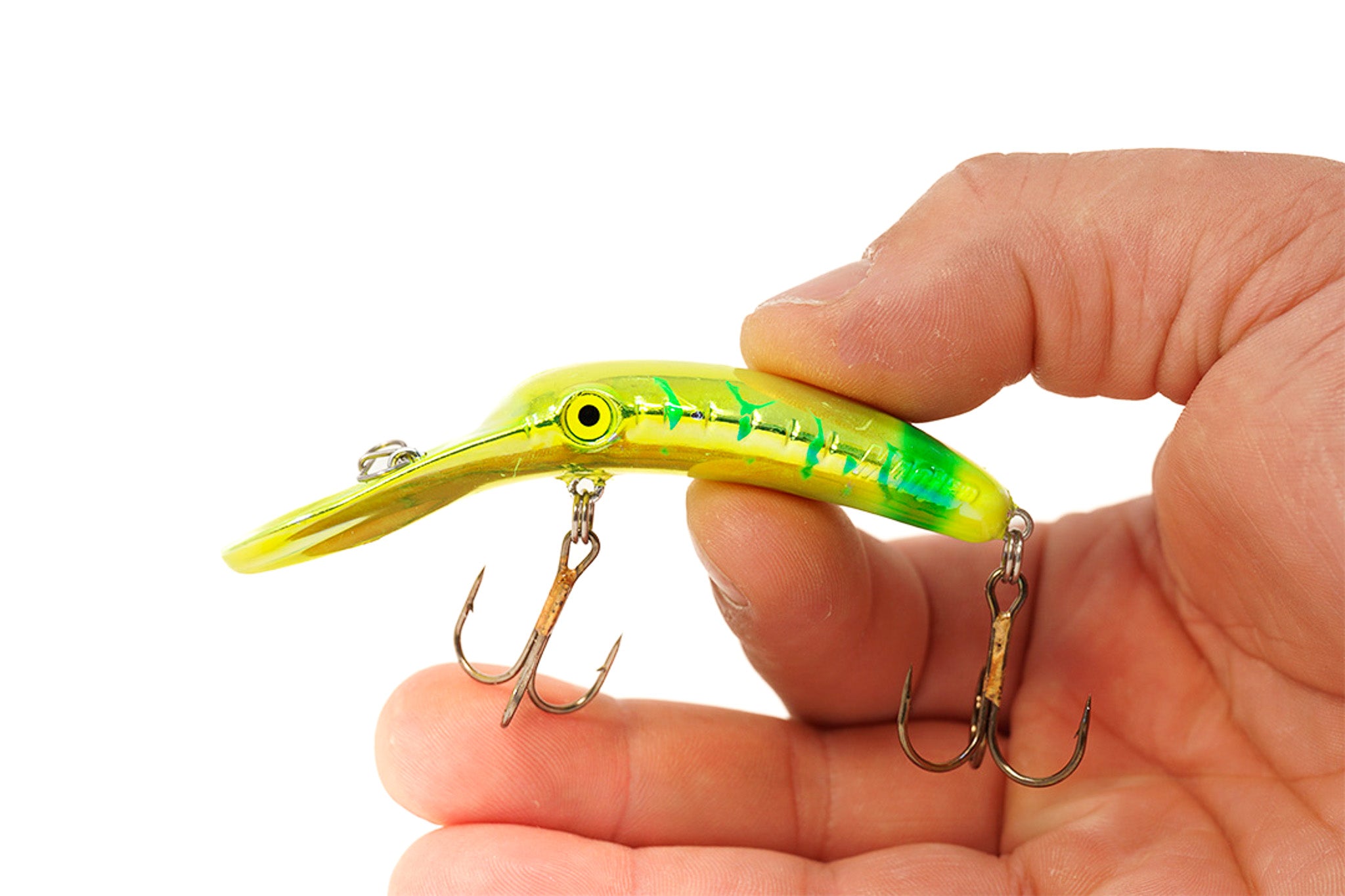 Yakima Grinch Pickle 3.5" Mag Lip - Mad Scientist Technology Blue UV Coating