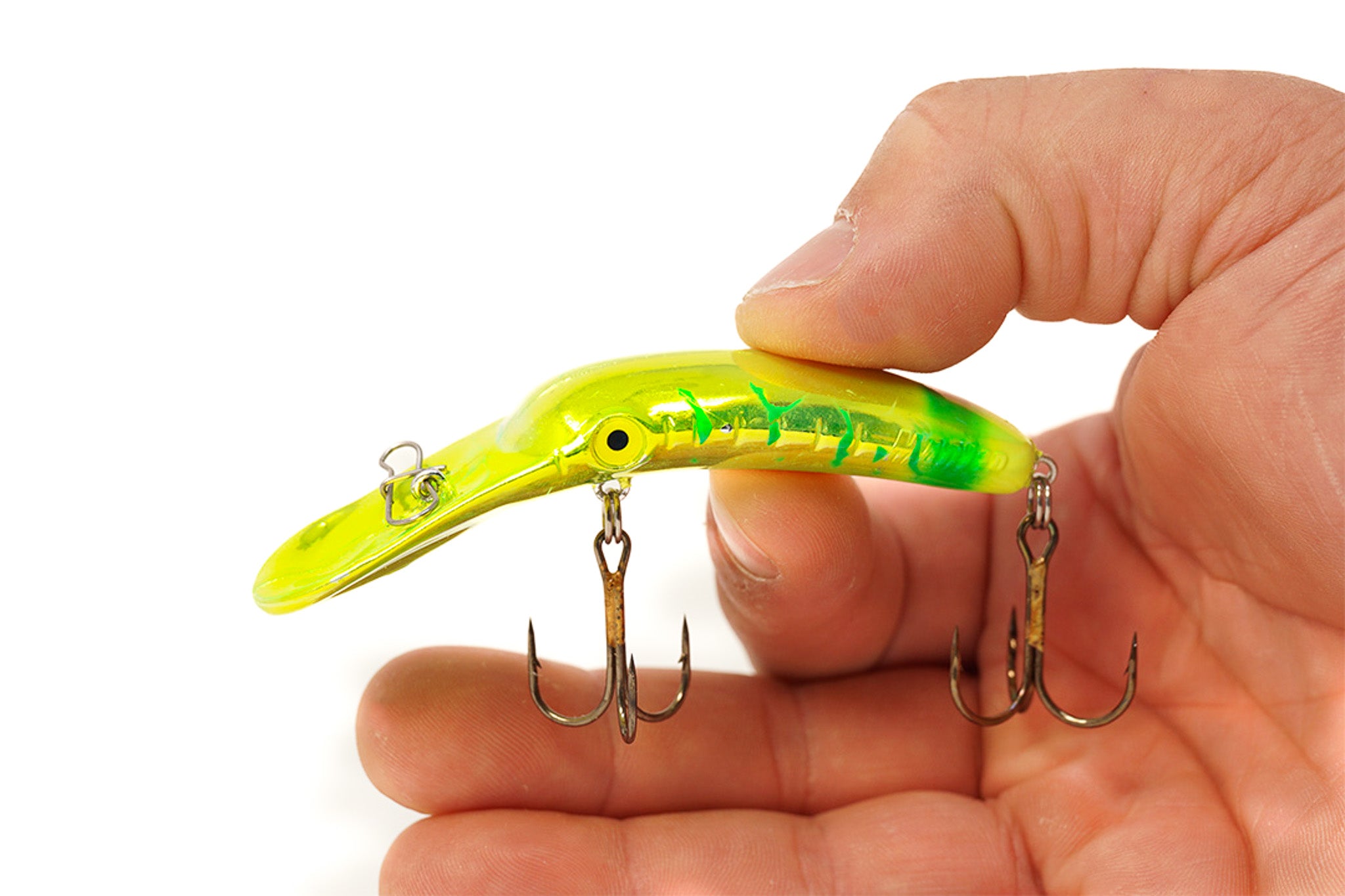 Yakima Grinch Pickle 3.5" Mag Lip - Mad Scientist Technology Blue UV Coating