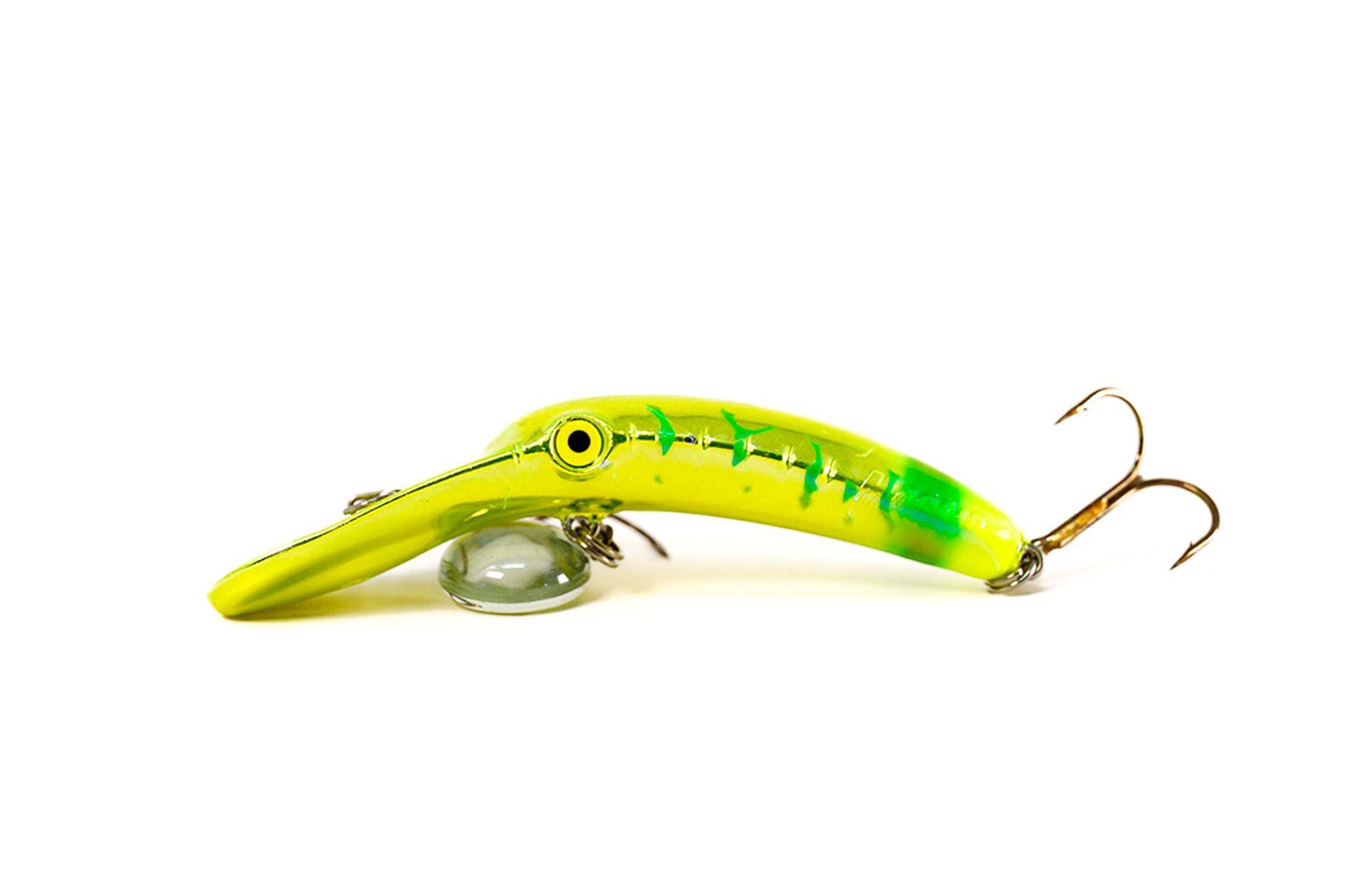Yakima Grinch Pickle 3.5" Mag Lip - Mad Scientist Technology Blue UV Coating