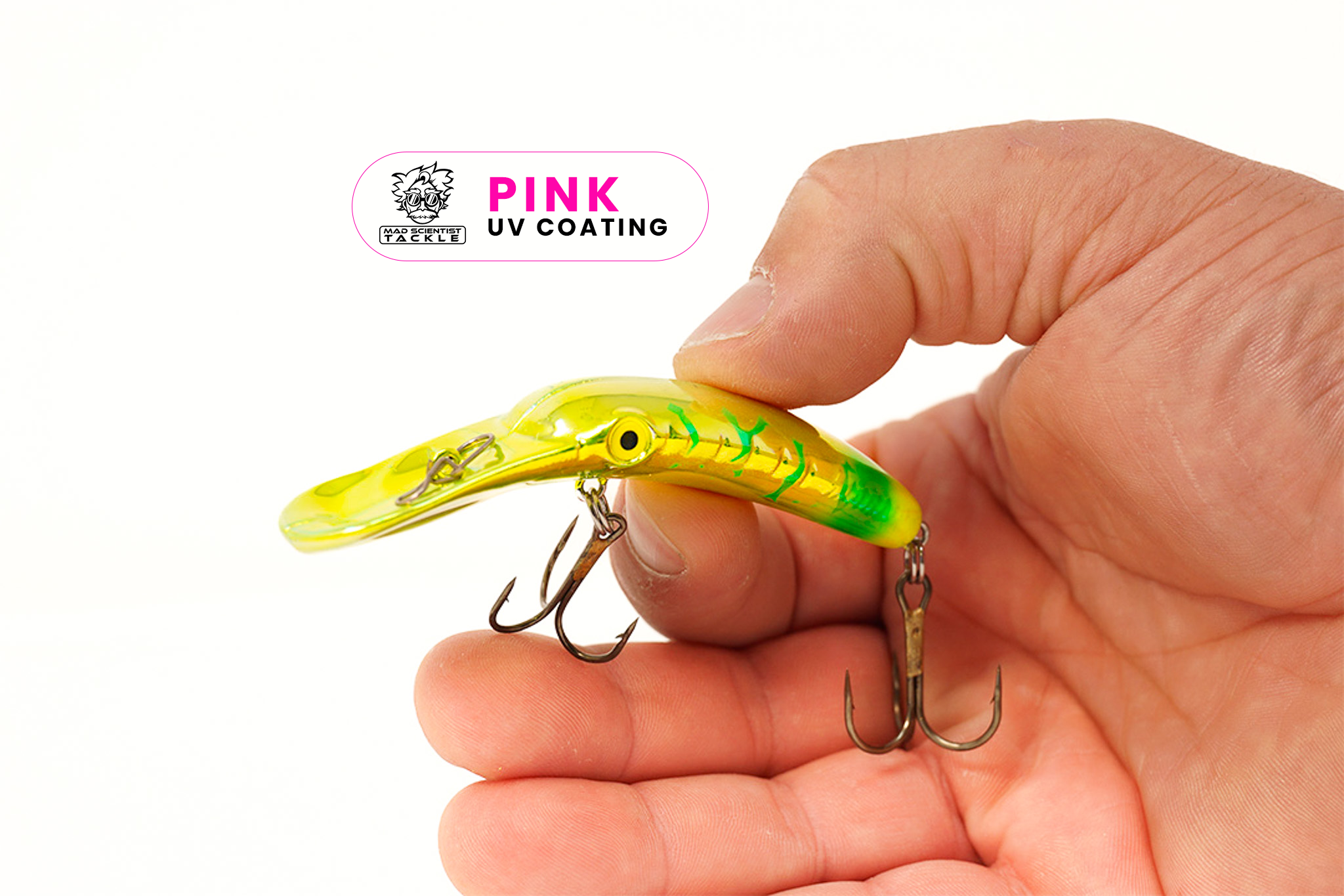 Yakima Grinch Pickle 3.5" Mag Lip - Mad Scientist Technology Pink UV Coating