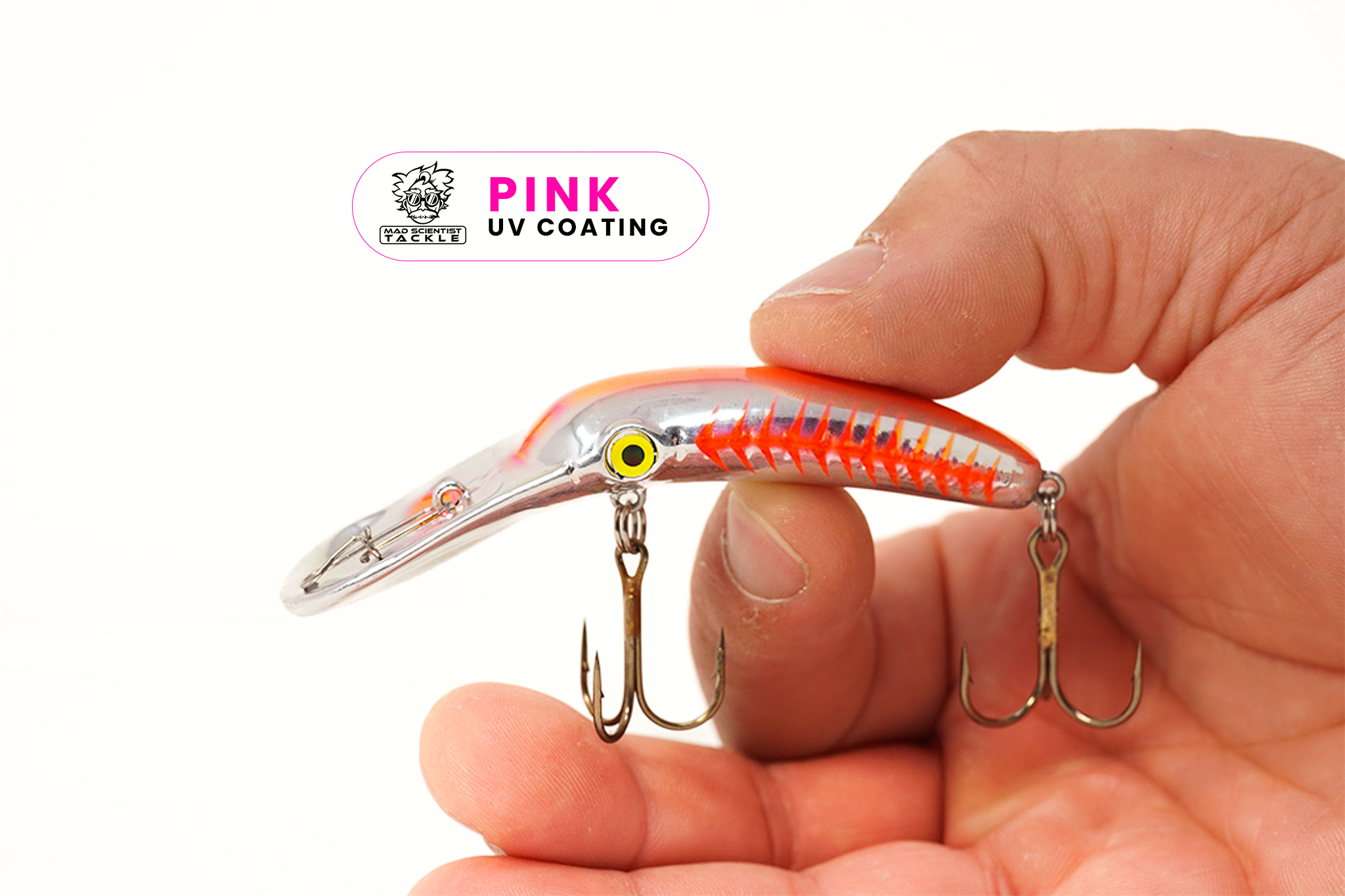 Yakima NFL 3.5" Mag Lip - Mad Scientist Technology Pink UV Coating