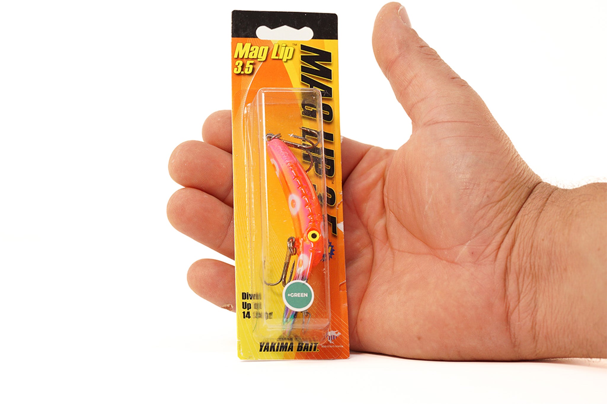 Yakima Hot Rocks 3.5" Mag Lip - Mad Scientist Technology Green UV Coating