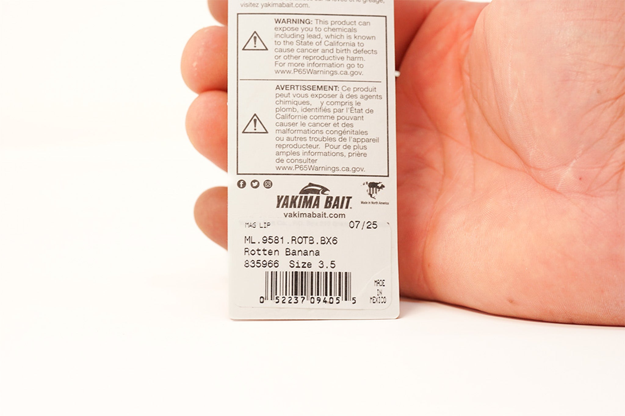 Yakima Rotten Banana 3.5" Mag Lip - Mad Scientist Technology Pink UV Coating