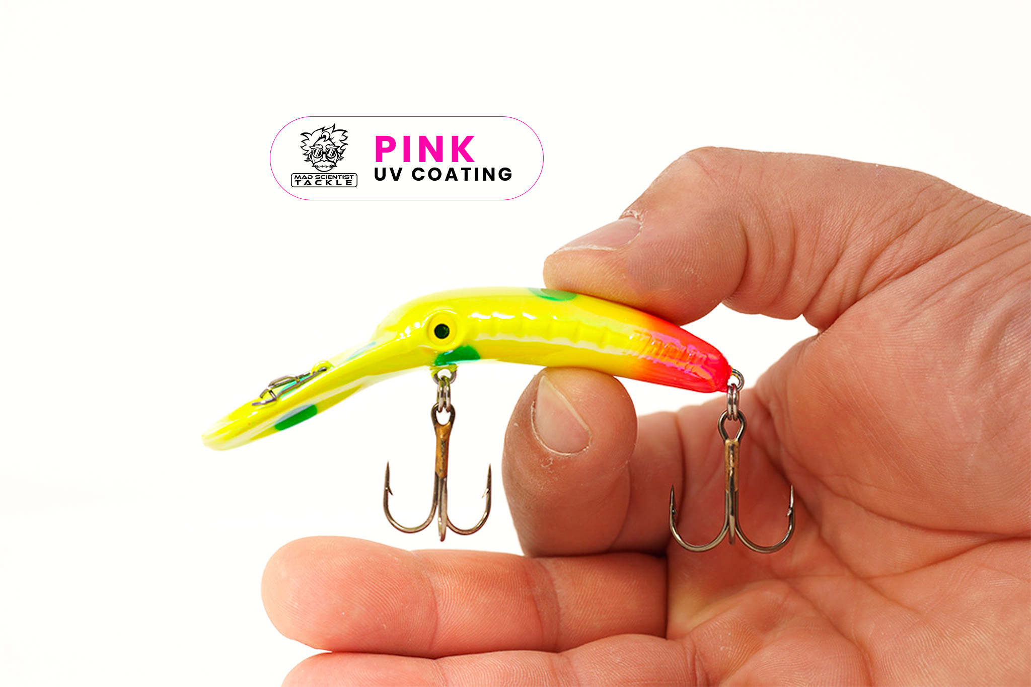 Yakima Rotten Banana 3.5" Mag Lip - Mad Scientist Technology Pink UV Coating