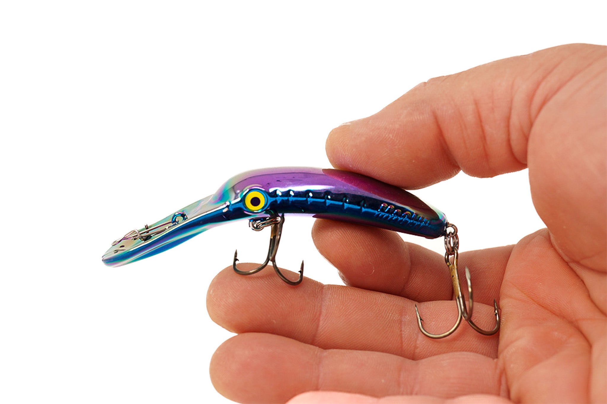 Yakima Metallic Blue 3.5" Mag Lip - Mad Scientist Technology Pink UV Coating