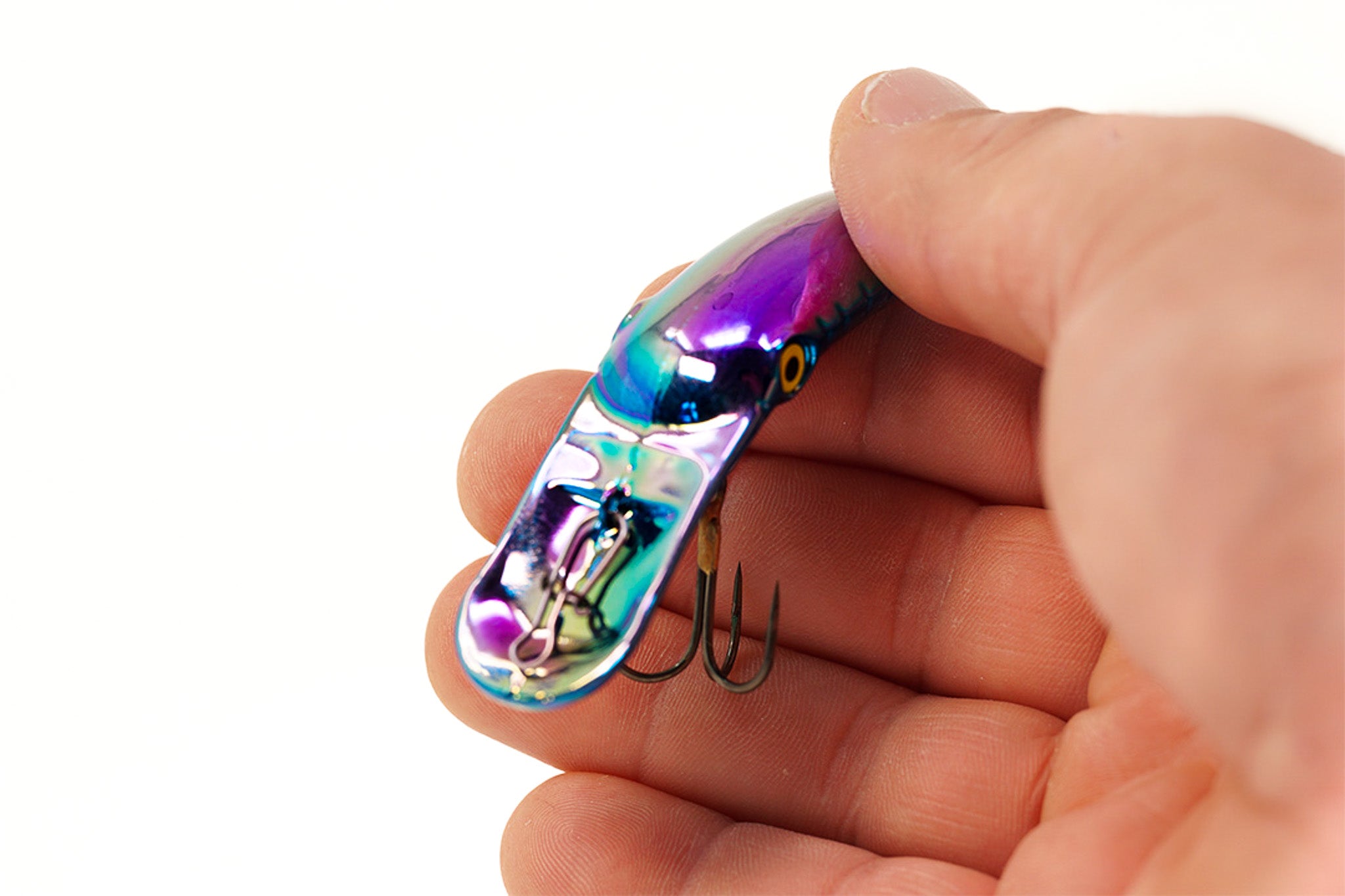 Yakima Metallic Blue 3.5" Mag Lip - Mad Scientist Technology Pink UV Coating