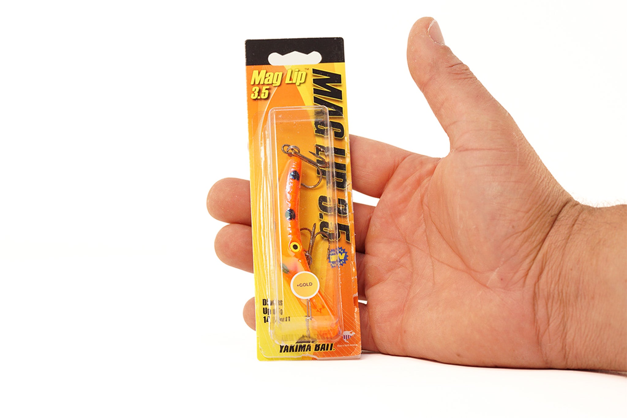 Yakima Florescent Black 3.5" Mag Lip - Mad Scientist Technology Gold UV Coating