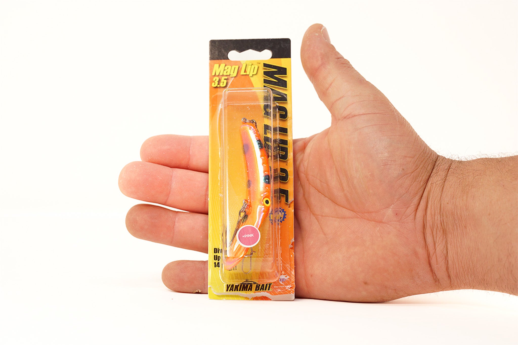 Yakima Florescent Black 3.5" Mag Lip - Mad Scientist Technology Pink UV Coating