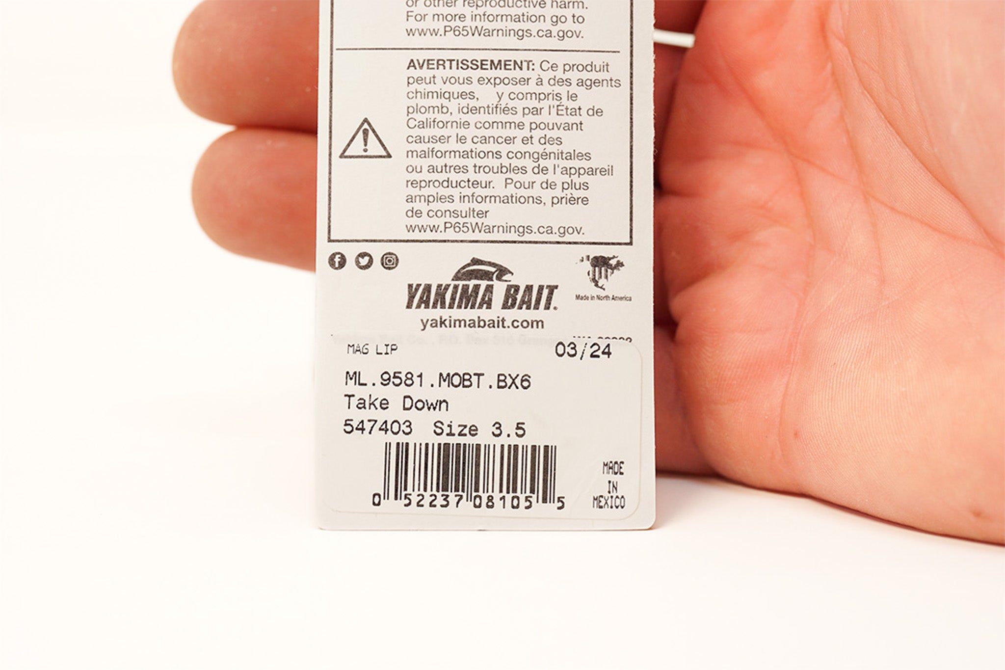 Yakima Take Down 3.5" Mag Lip - Mad Scientist Technology Pink UV Coating