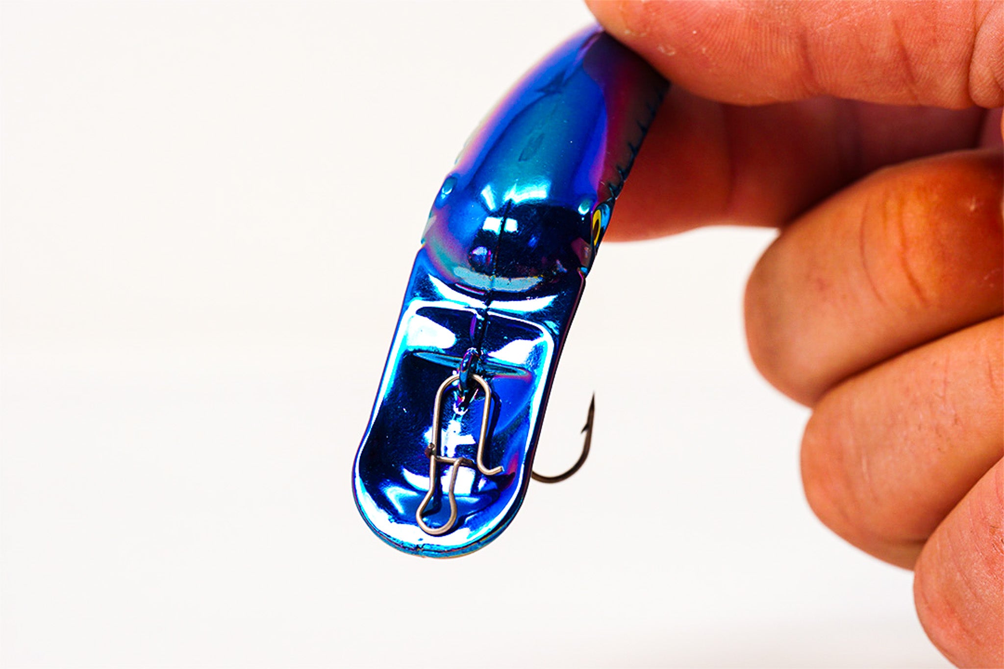 Yakima Metallic Blue 3.5" Mag Lip - Mad Scientist Technology Green UV Coating