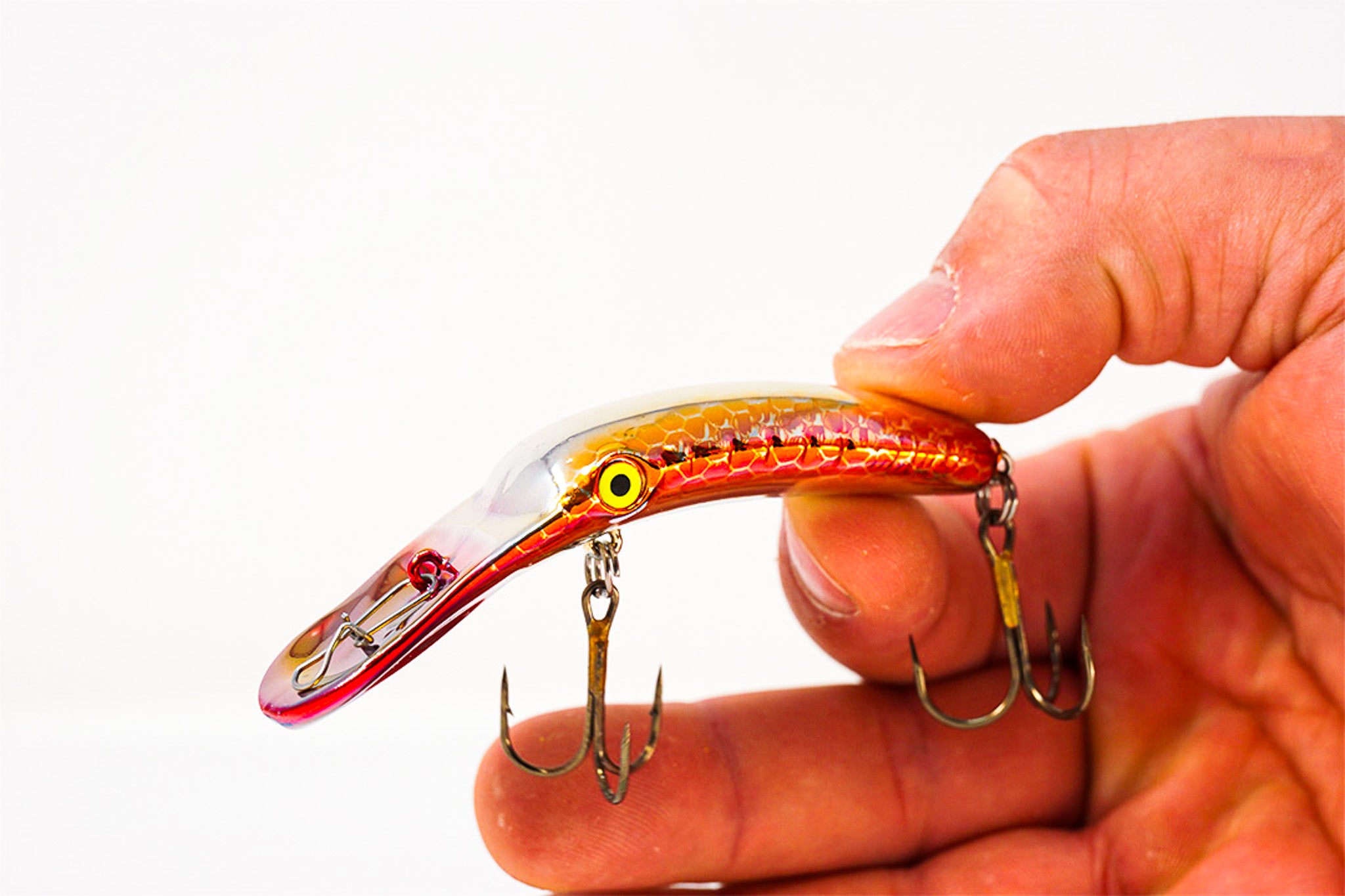 Yakima Met Orange Pirate 3.5" Mag Lip - Mad Scientist Technology Gold UV Coating