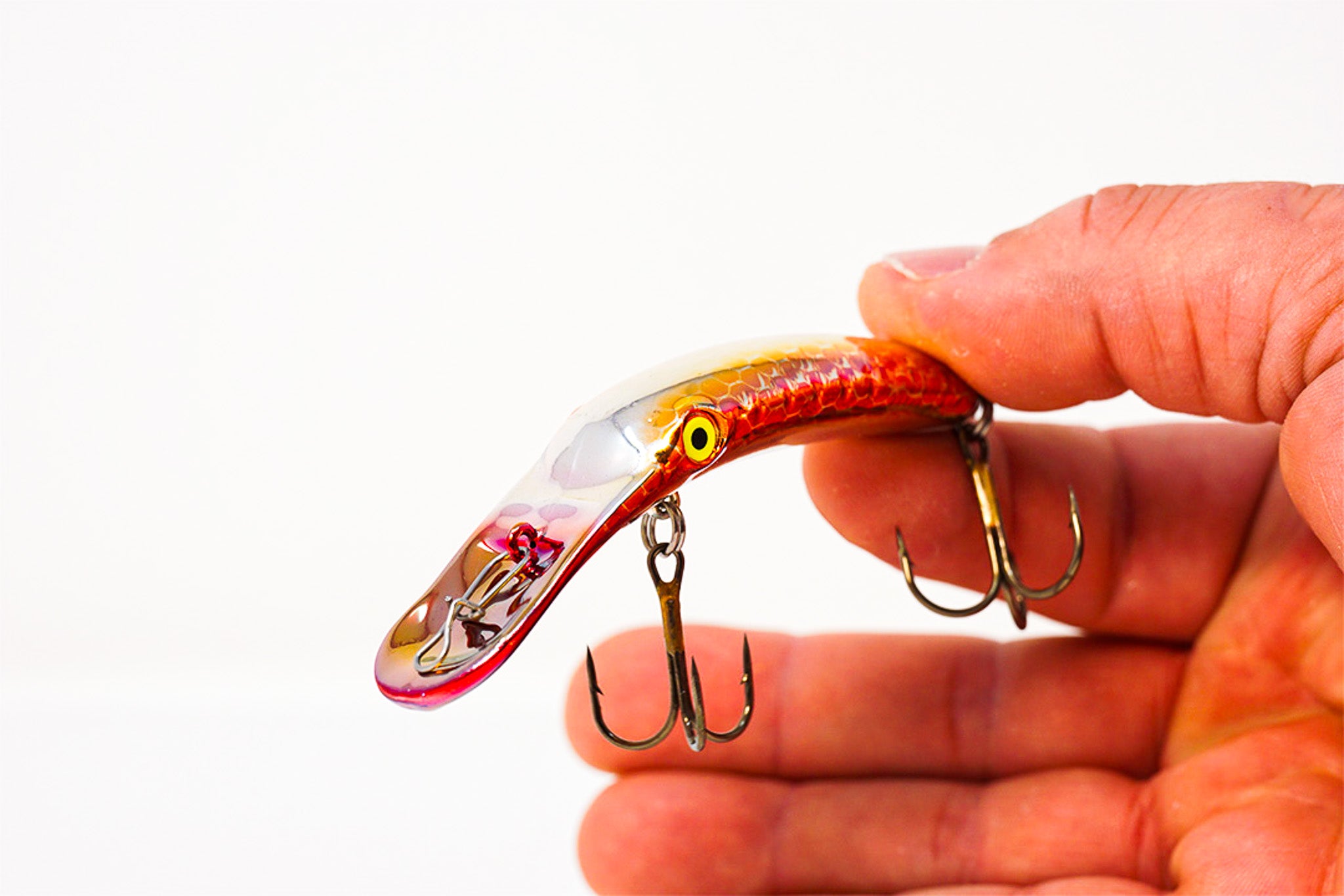 Yakima Met Orange Pirate 3.5" Mag Lip - Mad Scientist Technology Gold UV Coating