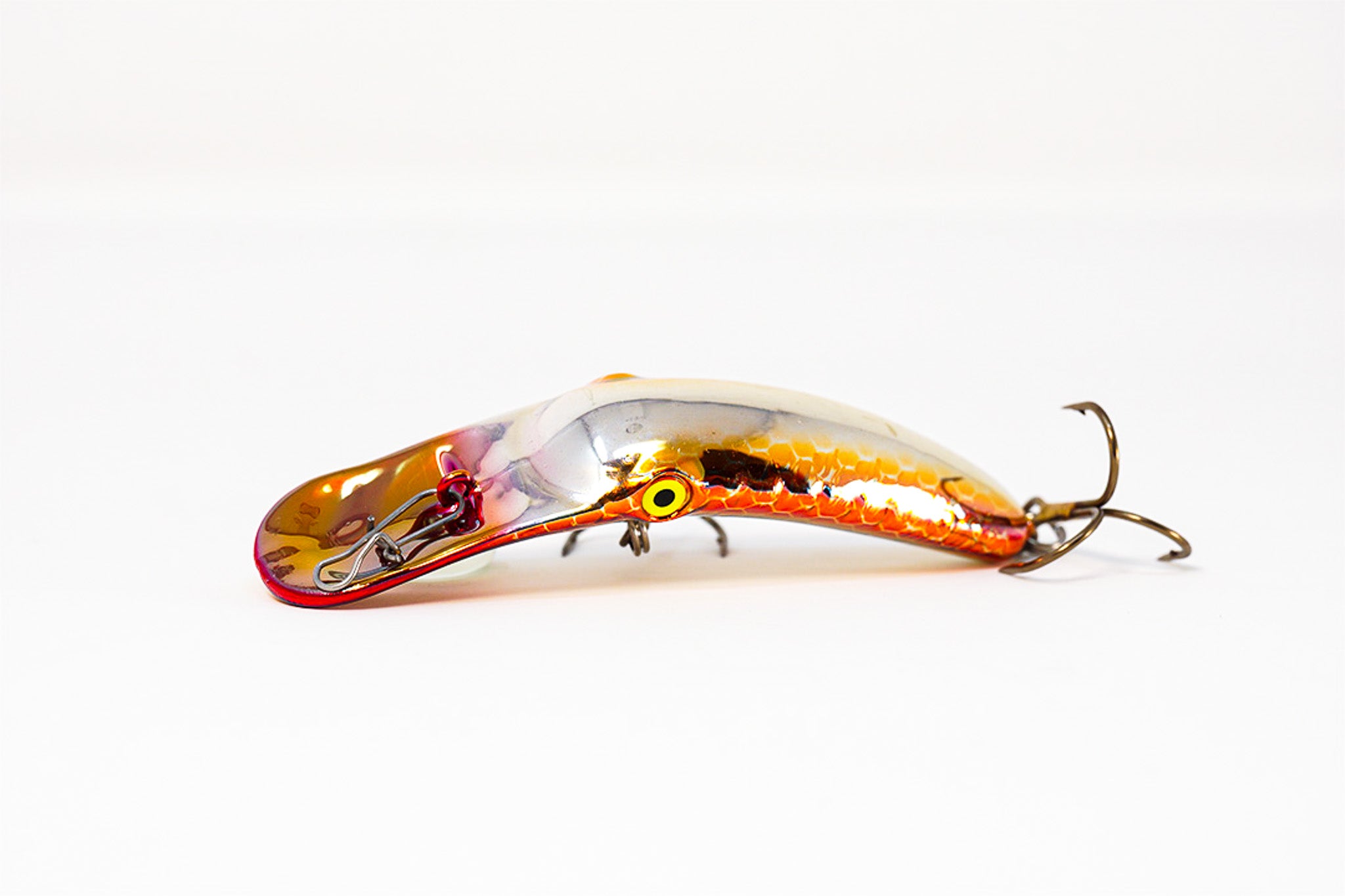 Yakima Met Orange Pirate 3.5" Mag Lip - Mad Scientist Technology Gold UV Coating