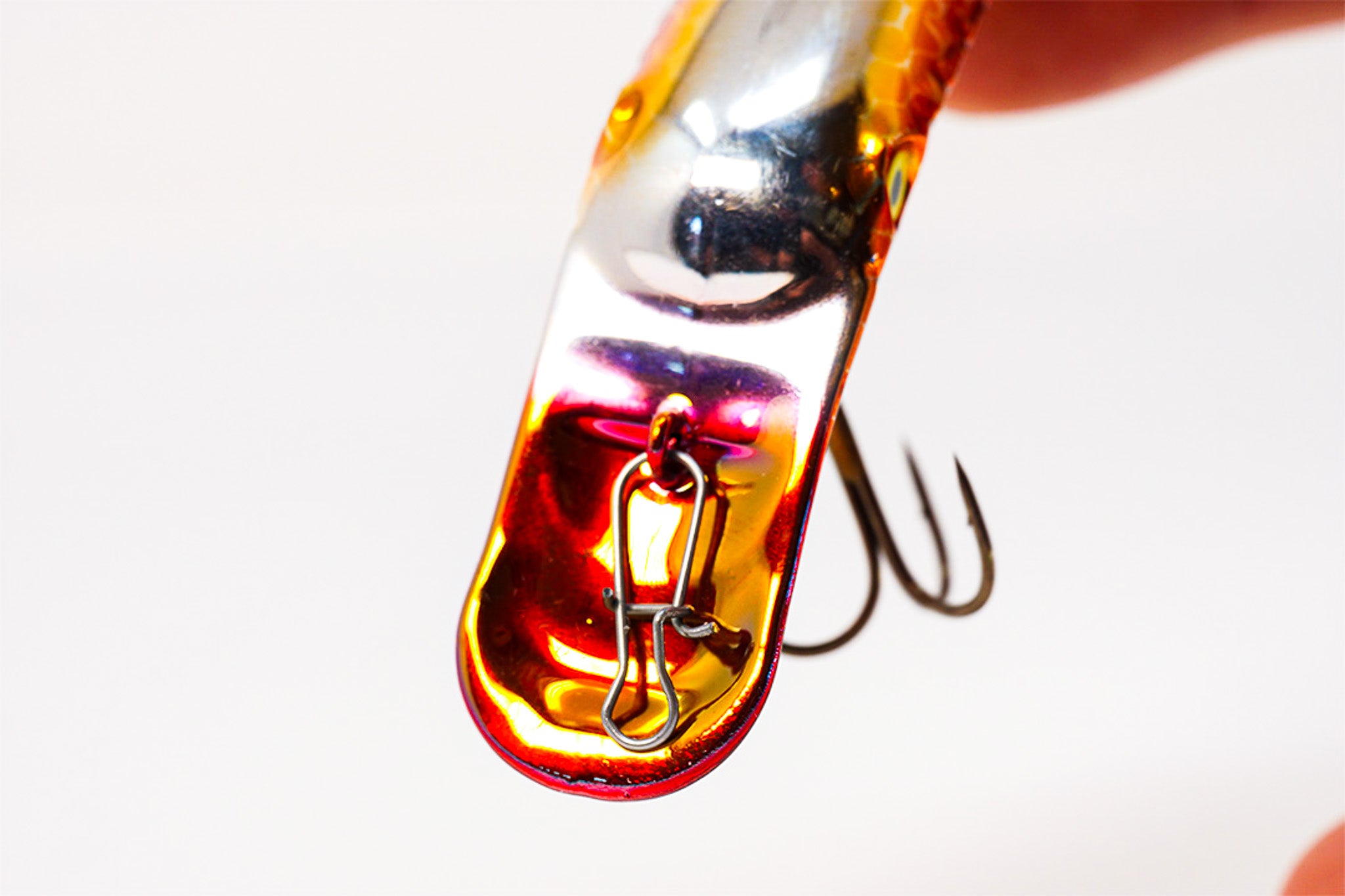 Yakima Met Orange Pirate 3.5" Mag Lip - Mad Scientist Technology Gold UV Coating