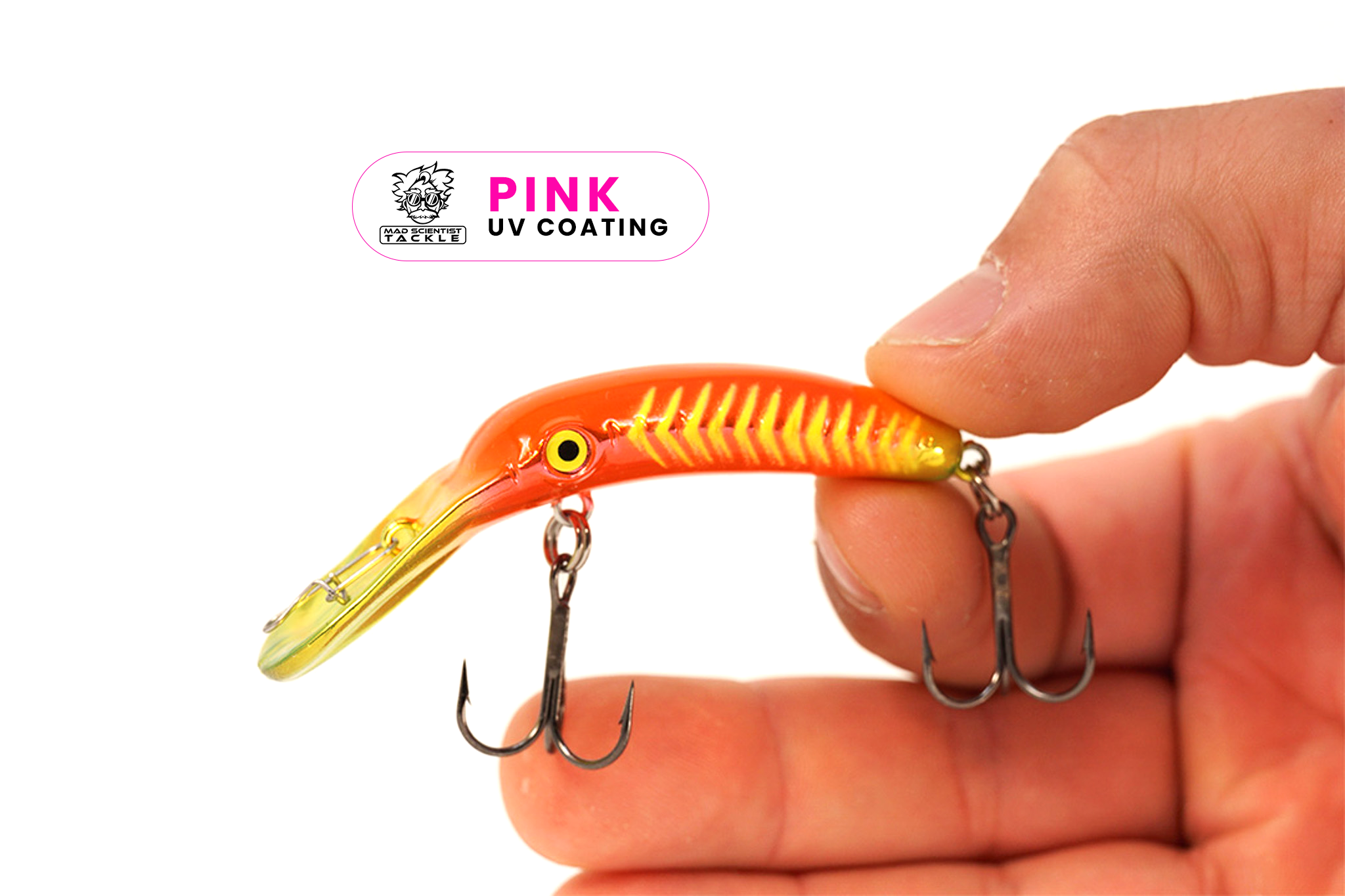 Yakima Phils Mystical 3" Mag Lip - Mad Scientist Technology Pink UV Coating