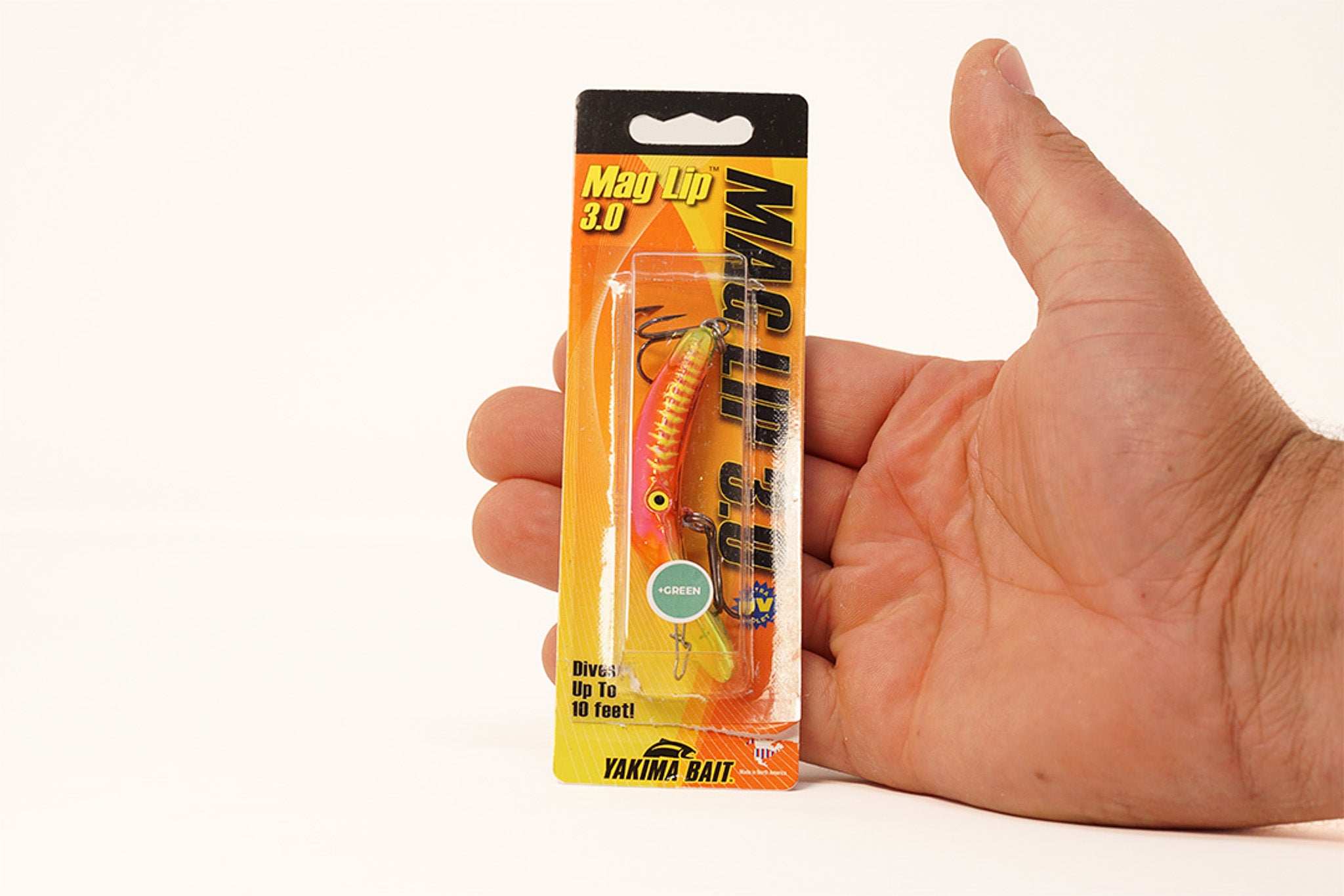 Yakima Phils Mystical 3" Mag Lip - Mad Scientist Technology Green UV Coating