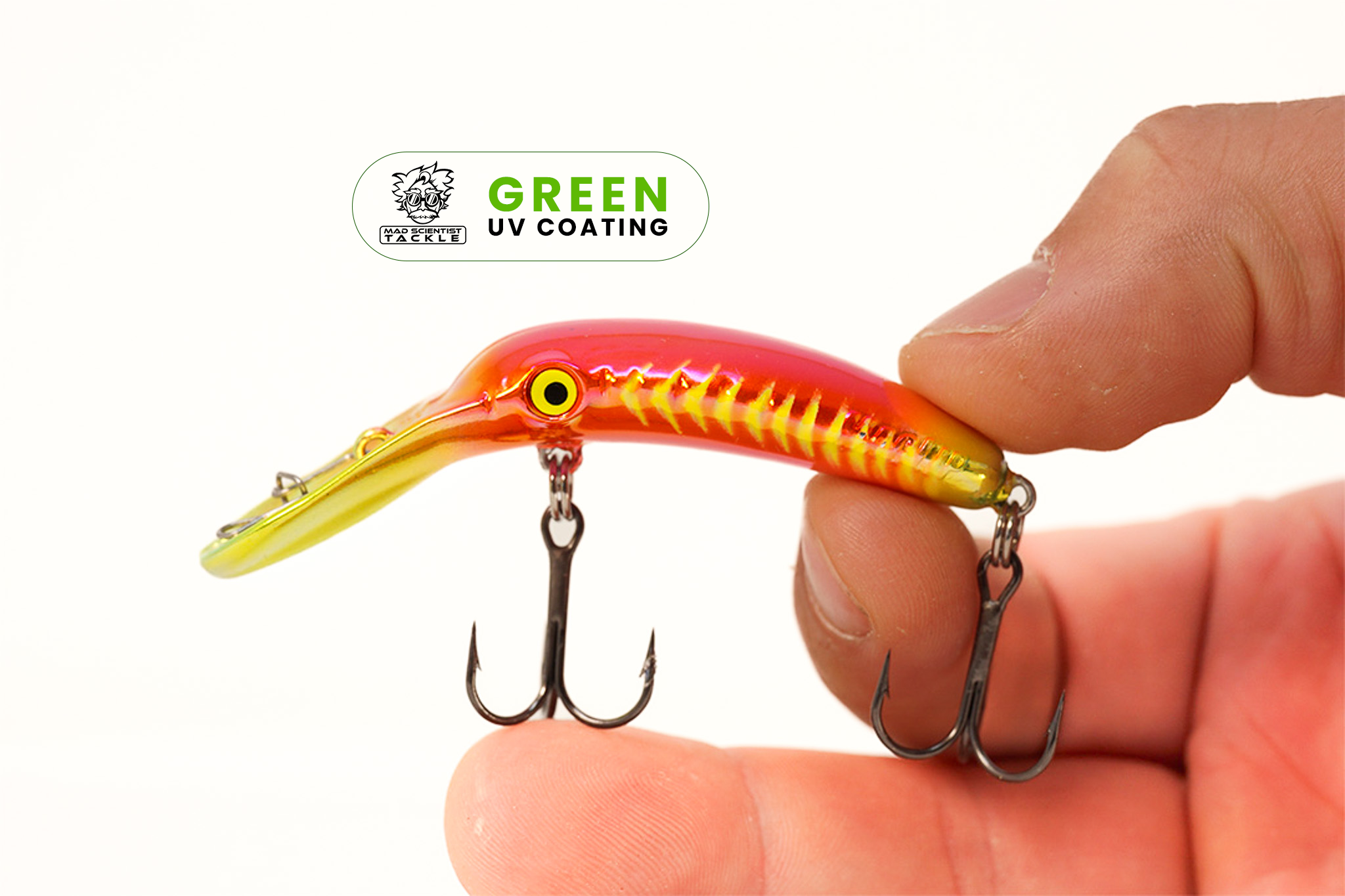 Yakima Phils Mystical 3" Mag Lip - Mad Scientist Technology Green UV Coating