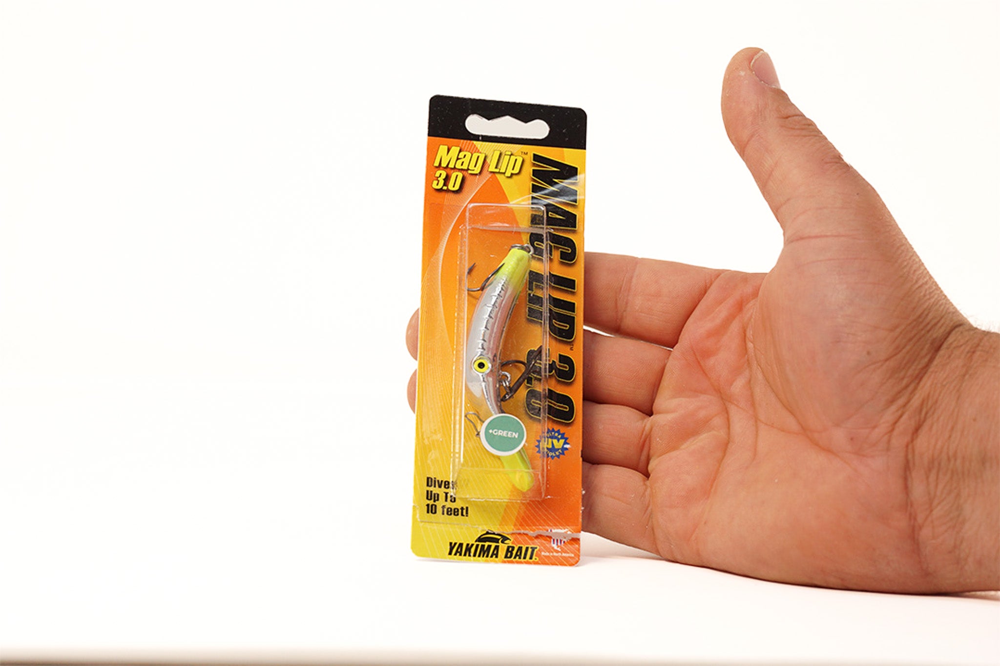 Yakima Double Trouble 3" Mag Lip - Mad Scientist Technology Green UV Coating