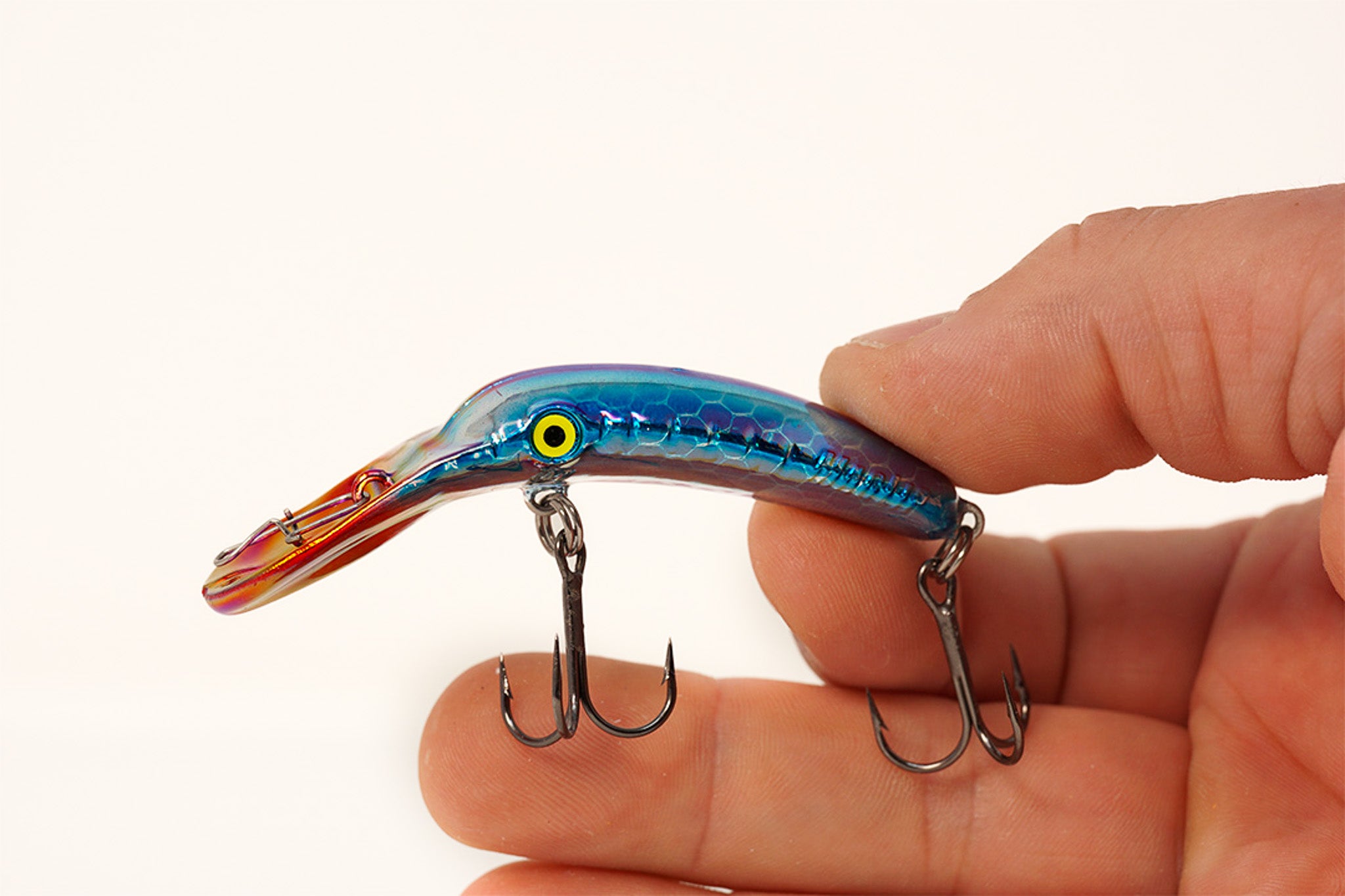 Yakima Met Silver Blue Pirate 3" Mag Lip - Mad Scientist Technology Green UV Coating