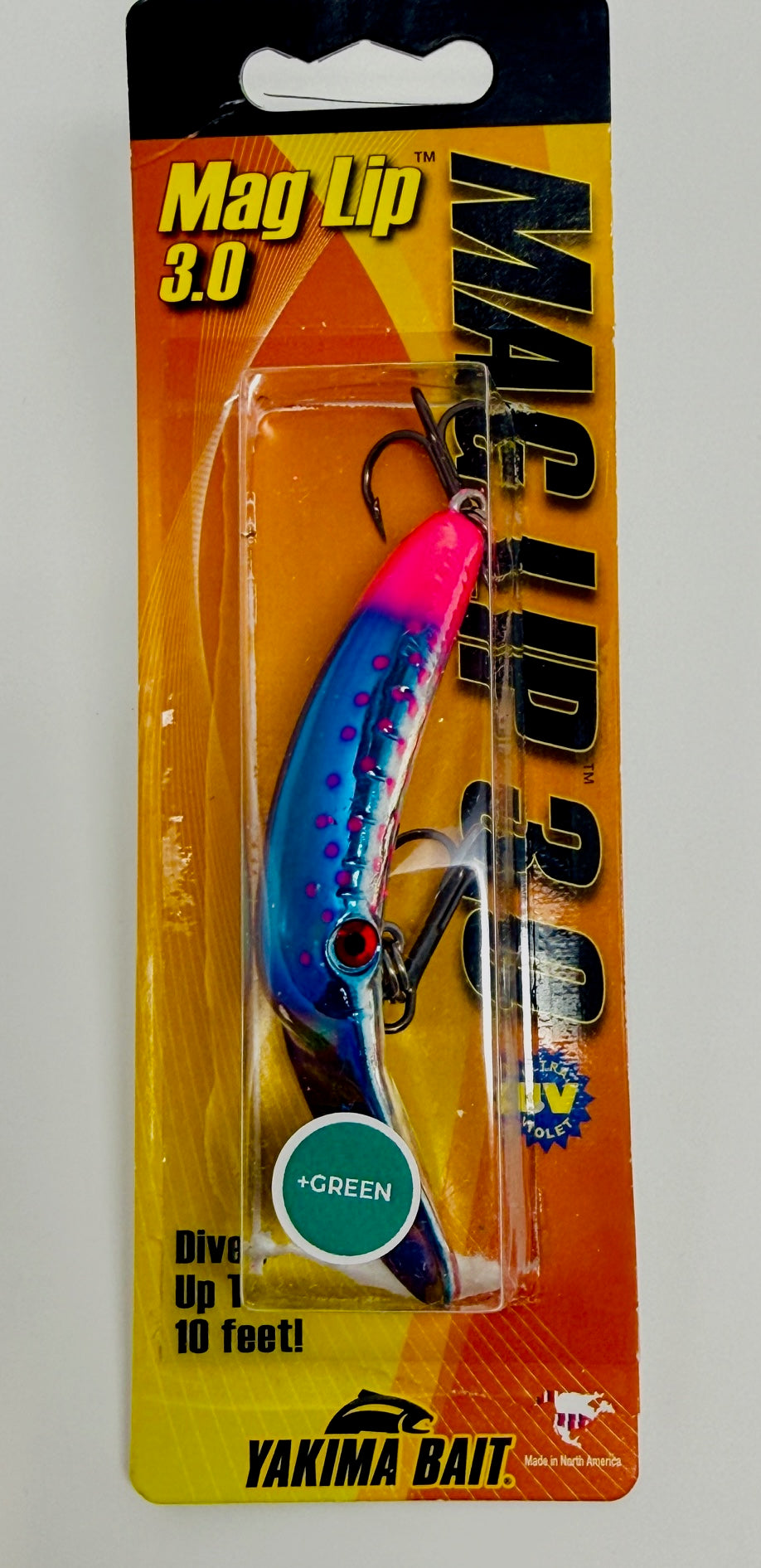 Yakima Last Pass 3" Mag Lip - Mad Scientist Technology Green UV Coating