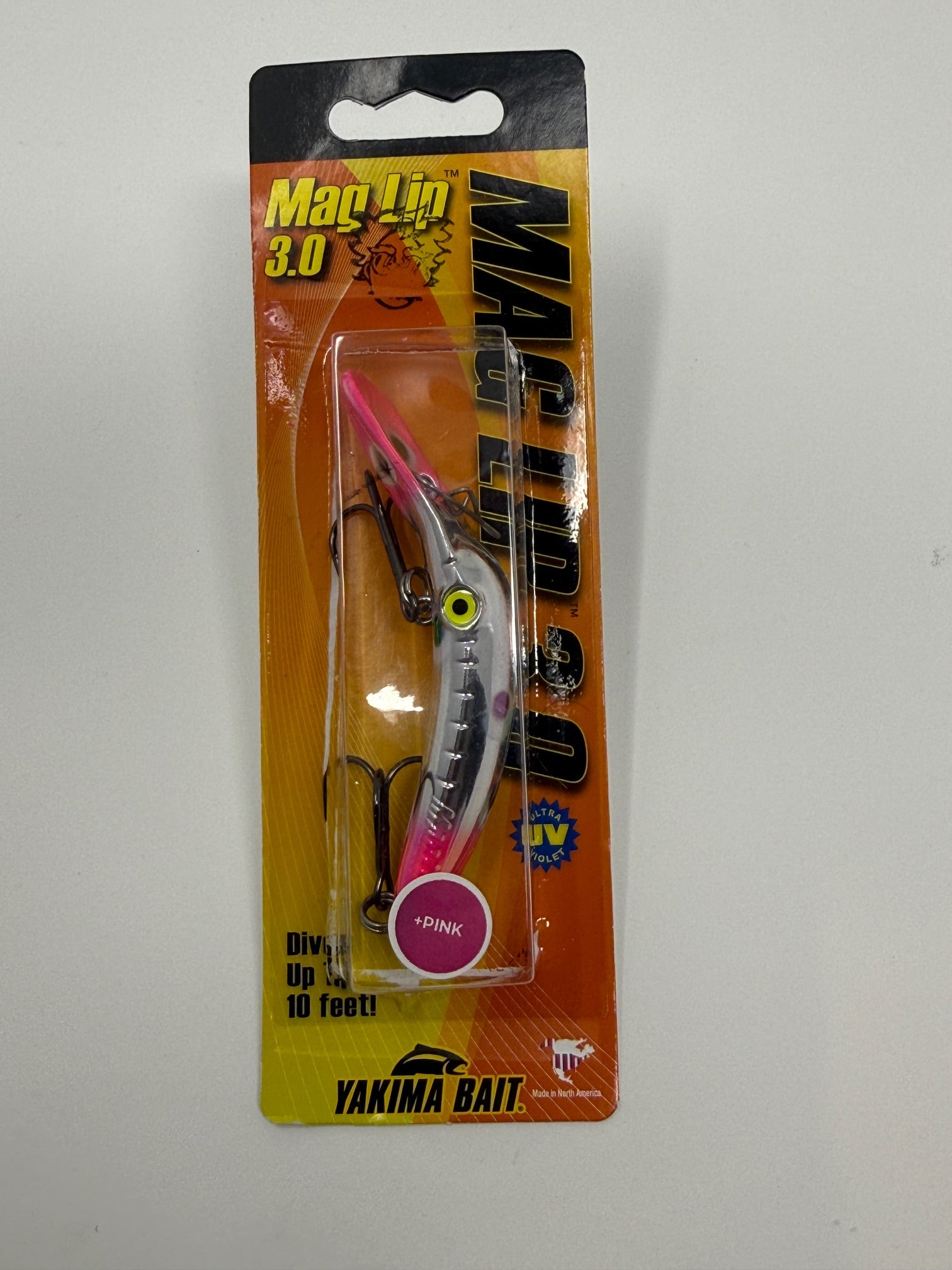 Yakima Blind Date 3" Mag Lip - Mad Scientist Technology Pink UV Coating