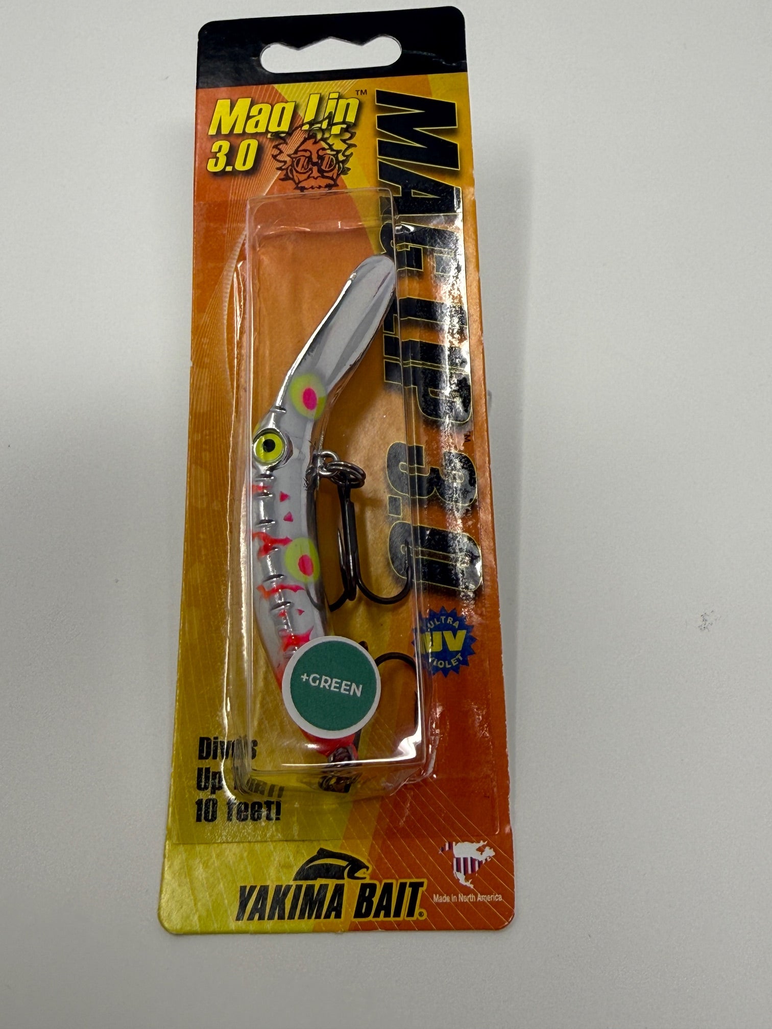 Yakima Good Ol' Boy 3" Mag Lip - Mad Scientist Technology Green UV Coating