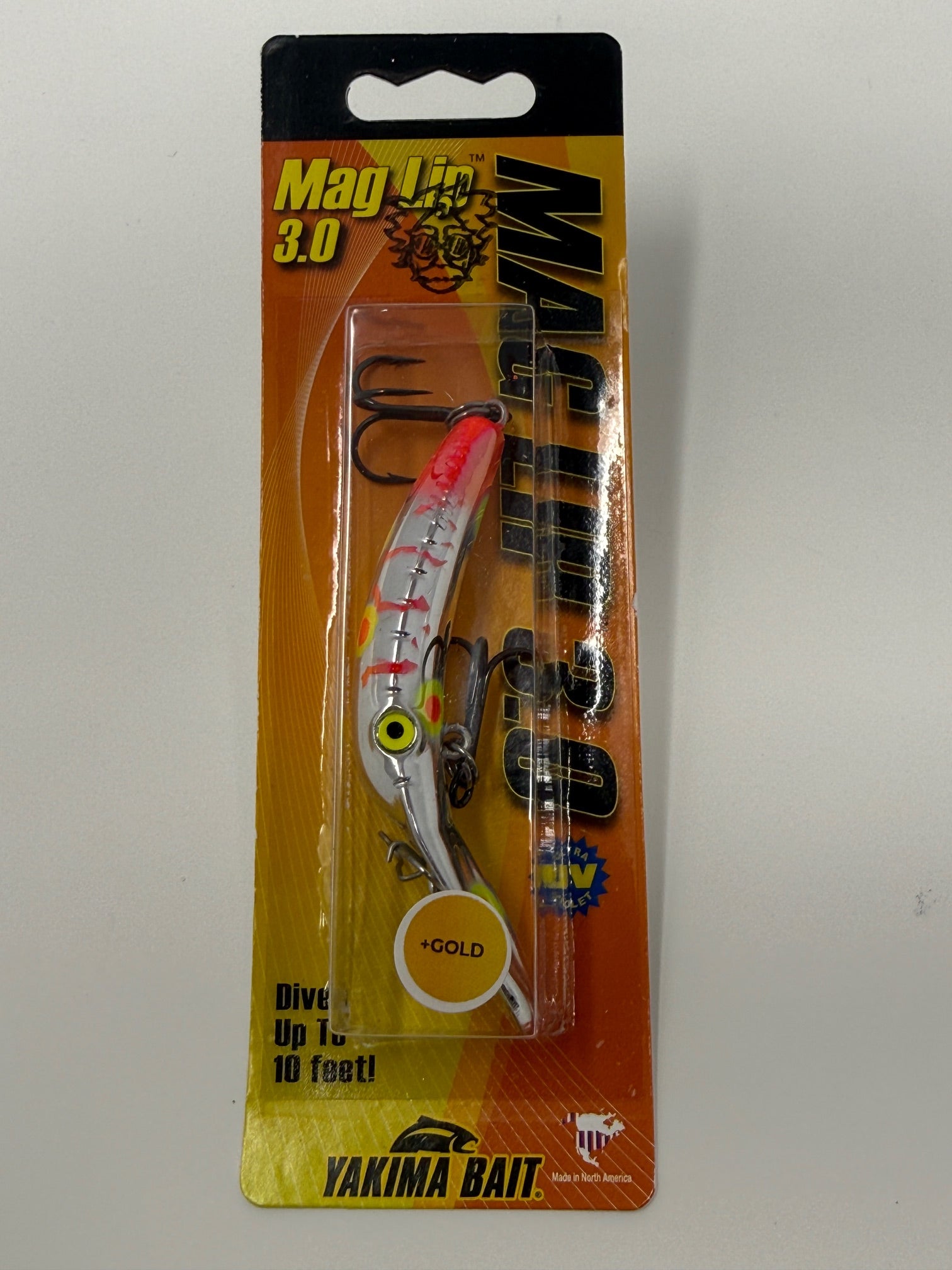 Yakima Good Ol' Boy 3" Mag Lip - Mad Scientist Technology Gold UV Coating