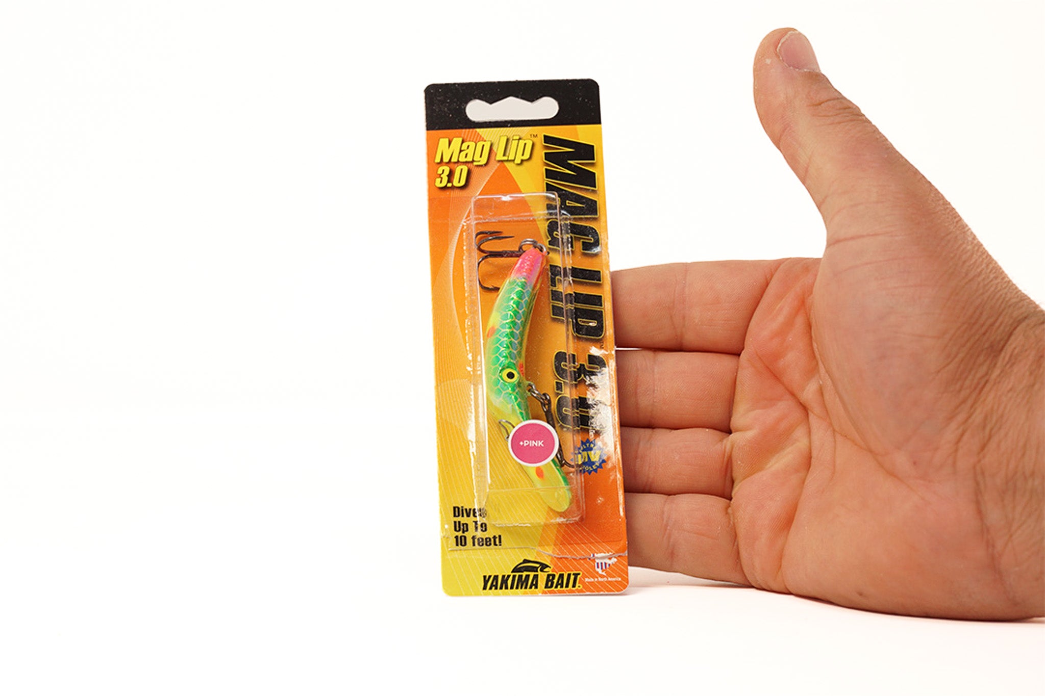 Yakima Mad Clown 3" Mag Lip - Mad Scientist Technology Pink UV Coating