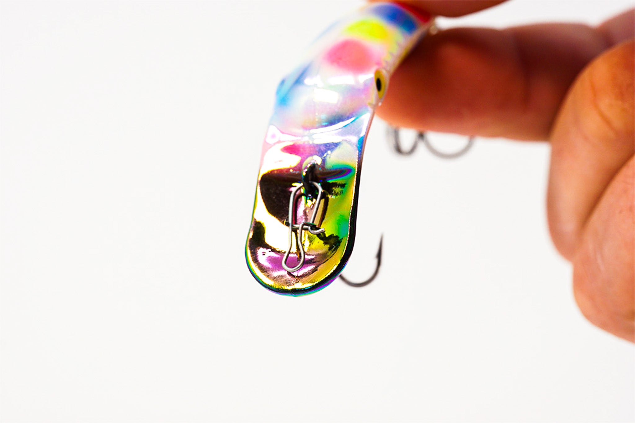 Yakima Mother Of Pearl Black Mag Lip - Mad Scientist Tackle Pink UV Coating